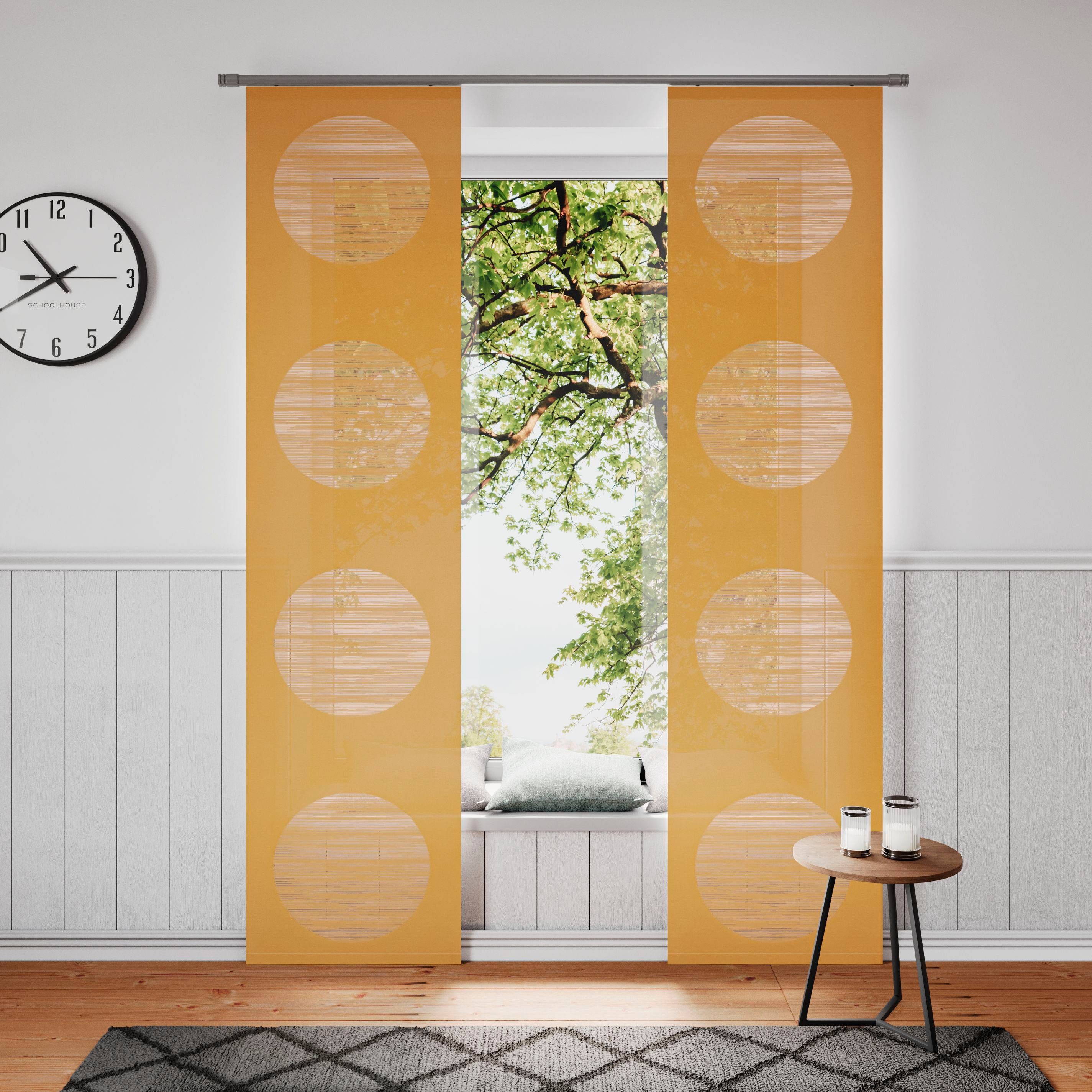 Neutex for you Schiebegardine "Padova" Klettband 1 Stk. tlg. inkl. Befestig günstig online kaufen