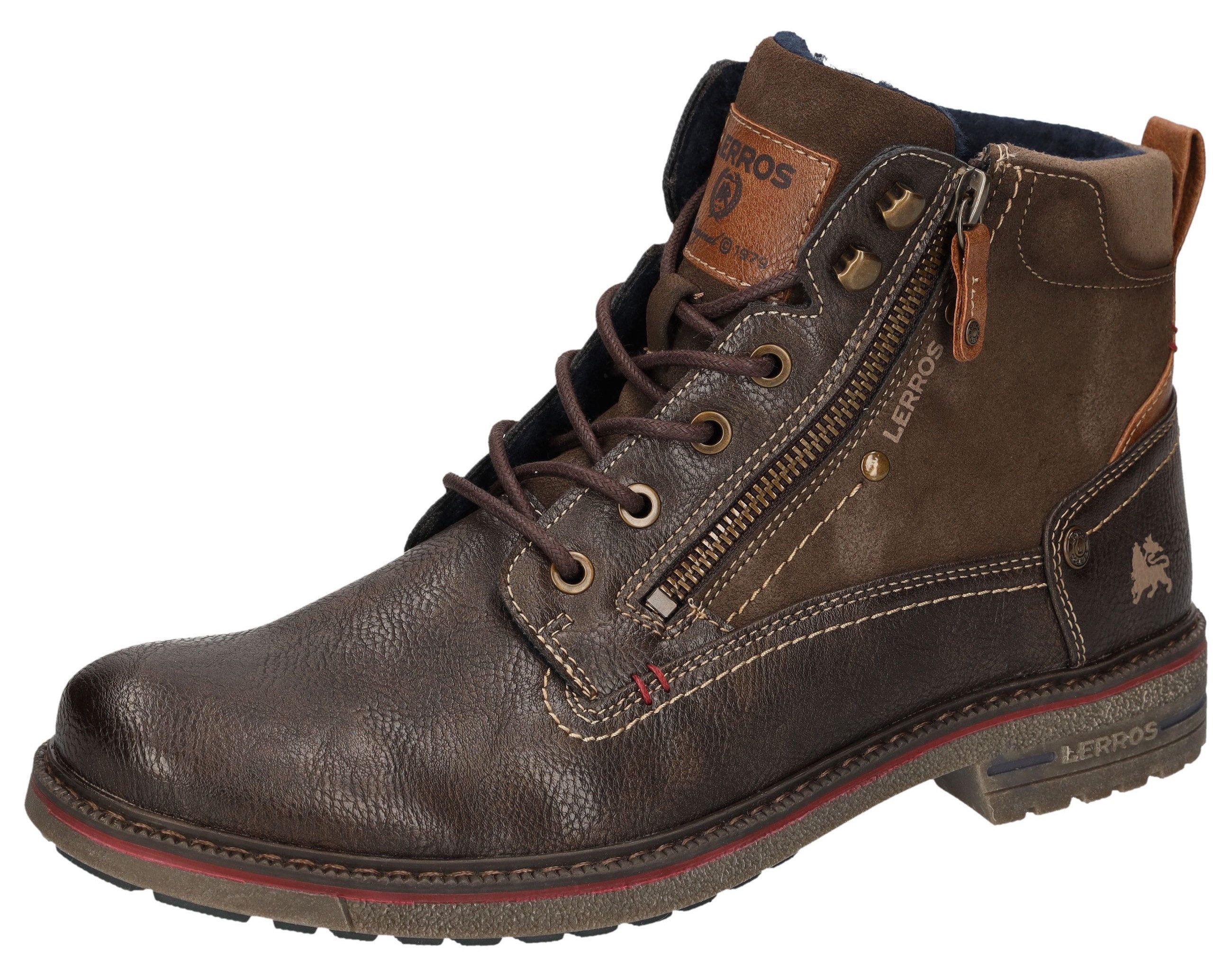 LERROS Schnürboots Schnürboots, mit seitlichem Reißverschluss günstig online kaufen