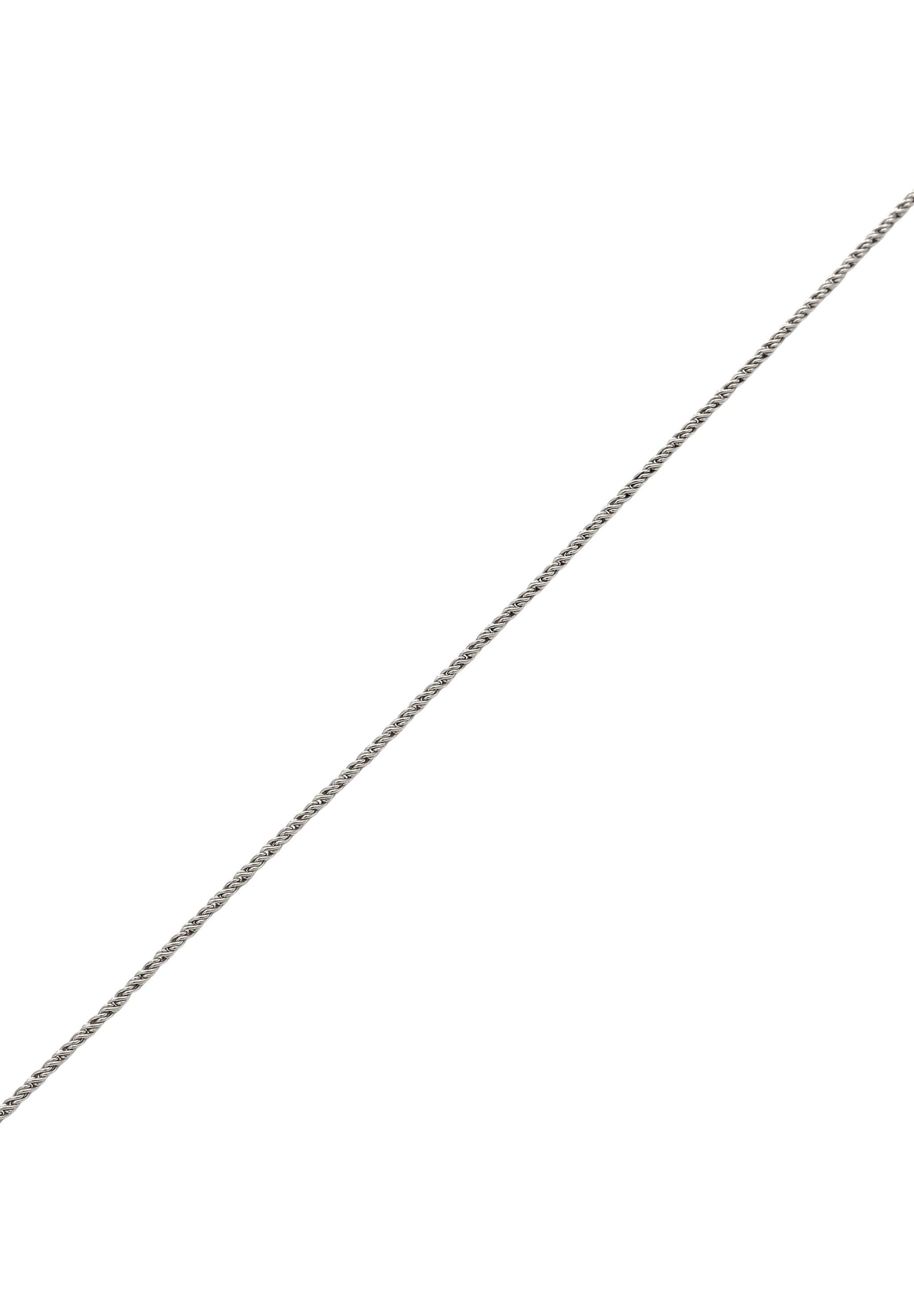 Stilnest Fußkette Spiral Dainty Chain 925 Sterling Silber vergoldet