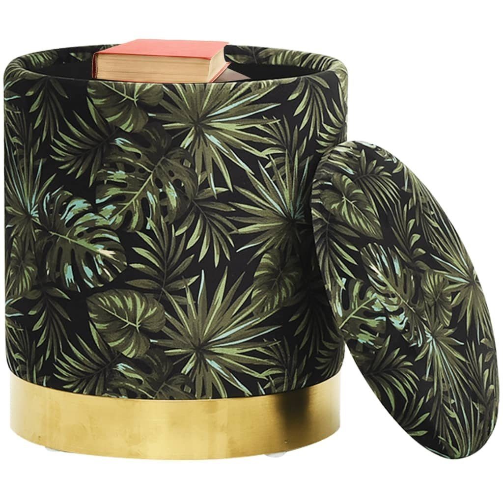 möbelando Polsterhocker »Pogeez«, 2er-Setaus Stoff in Mehrfarbig