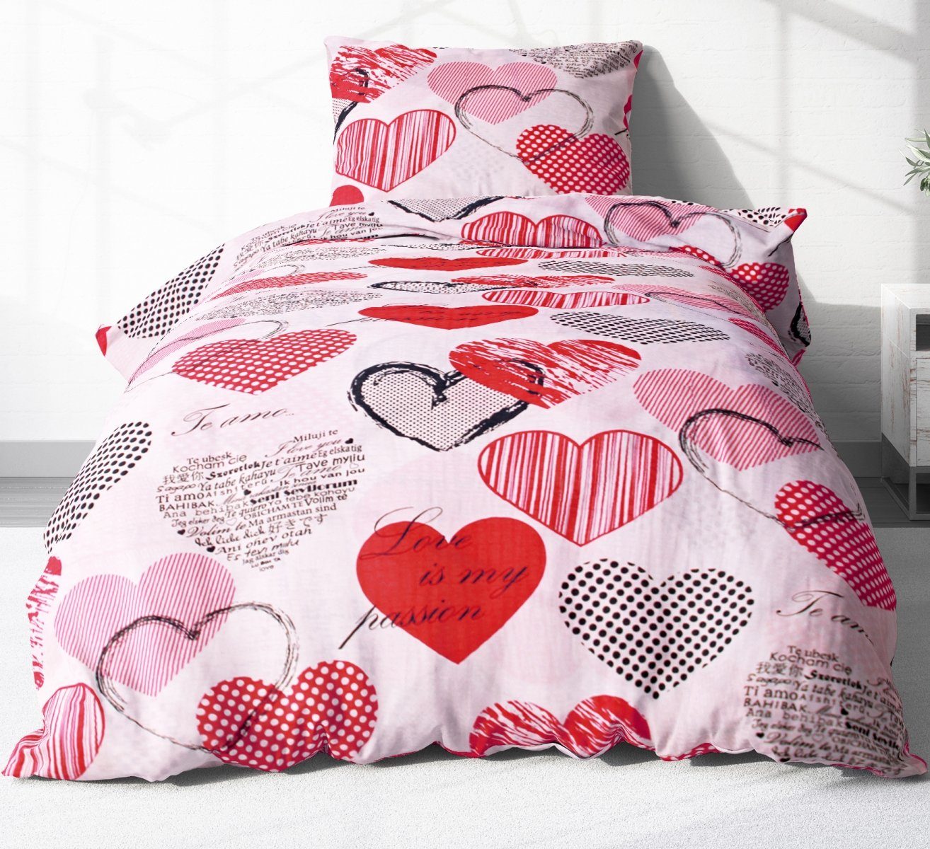 Heubergshop Bettwäsche, Seersucker, 2 teilig, 135x200cm günstig online kaufen