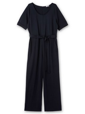 sheego by Joe Browns Jumpsuit Große Größen mit Bindegürtel und weitem Bein