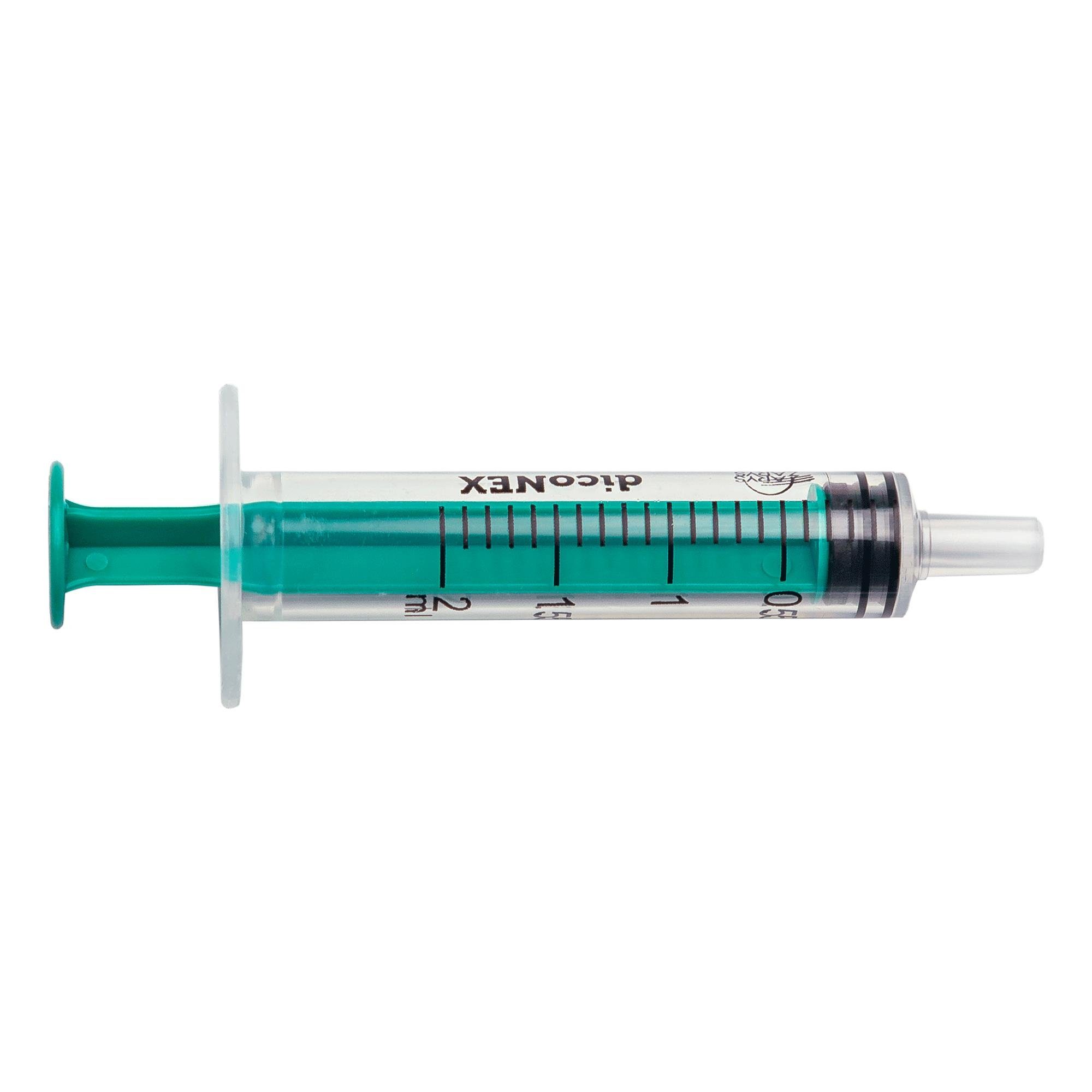 Zarys Absaugspritze 1 x Zarys dicoNEX Einwegspritze 2ml ohne Kanüle