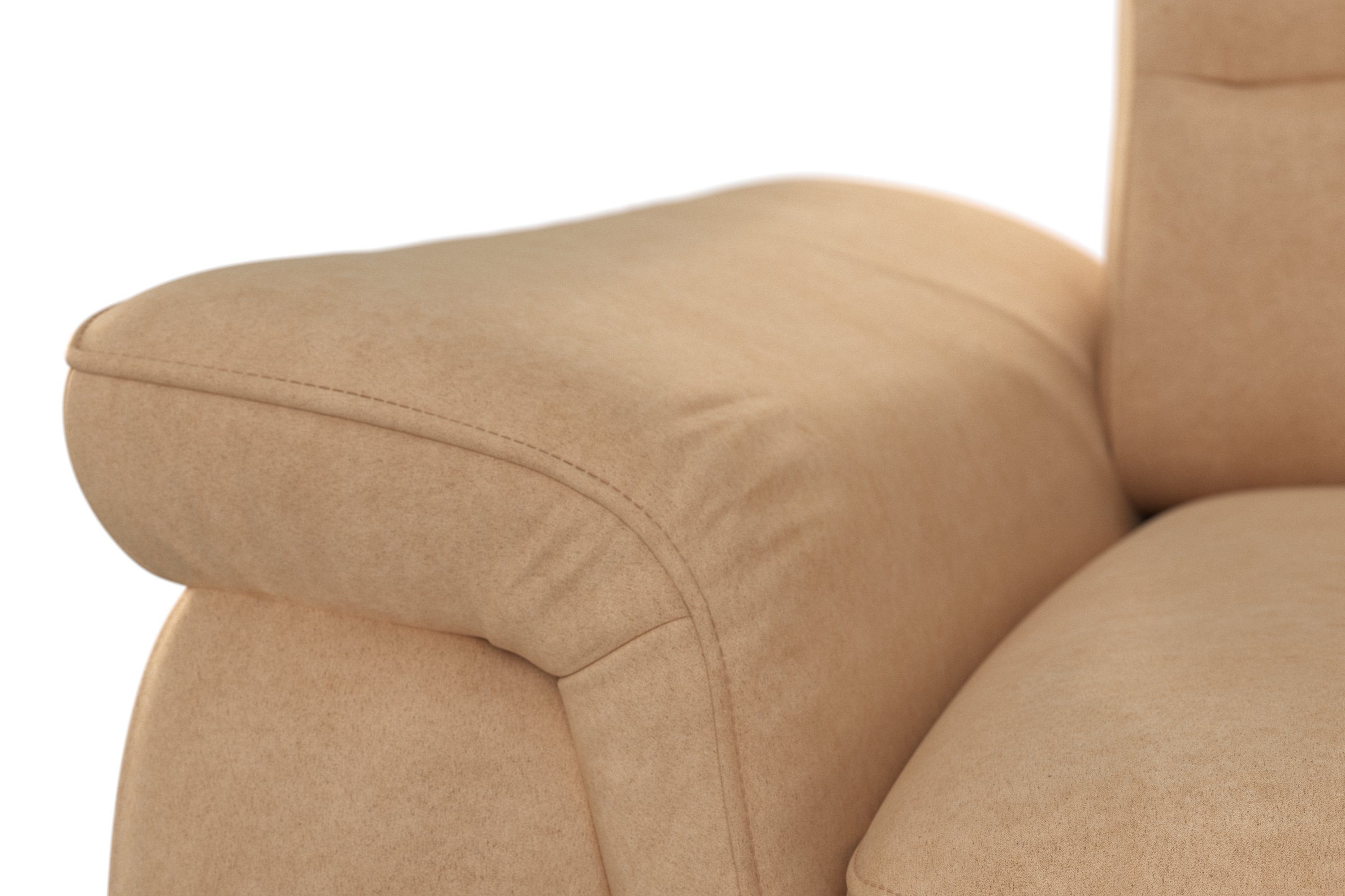 sit&more Ecksofa Sinatra, mit Recamiere, mit Armteilfunktion und optinal Kopfteilverstellung