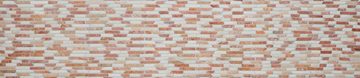 Mosani Bodenfliese Marmormosaik Mosaikfliesen mix beige rot matt / 10 Matten