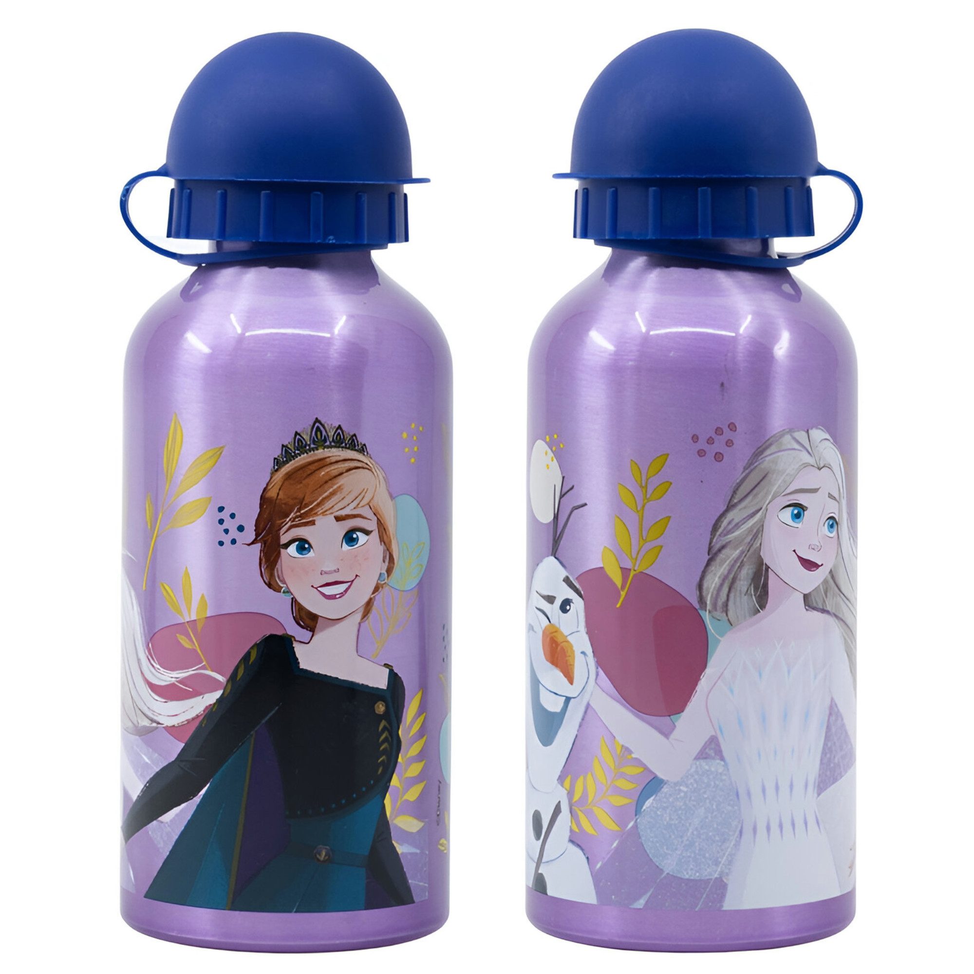 Trinkflasche Disney Die Eiskönigin Alu Sportflasche Wasserflasche Flasche 400 ml