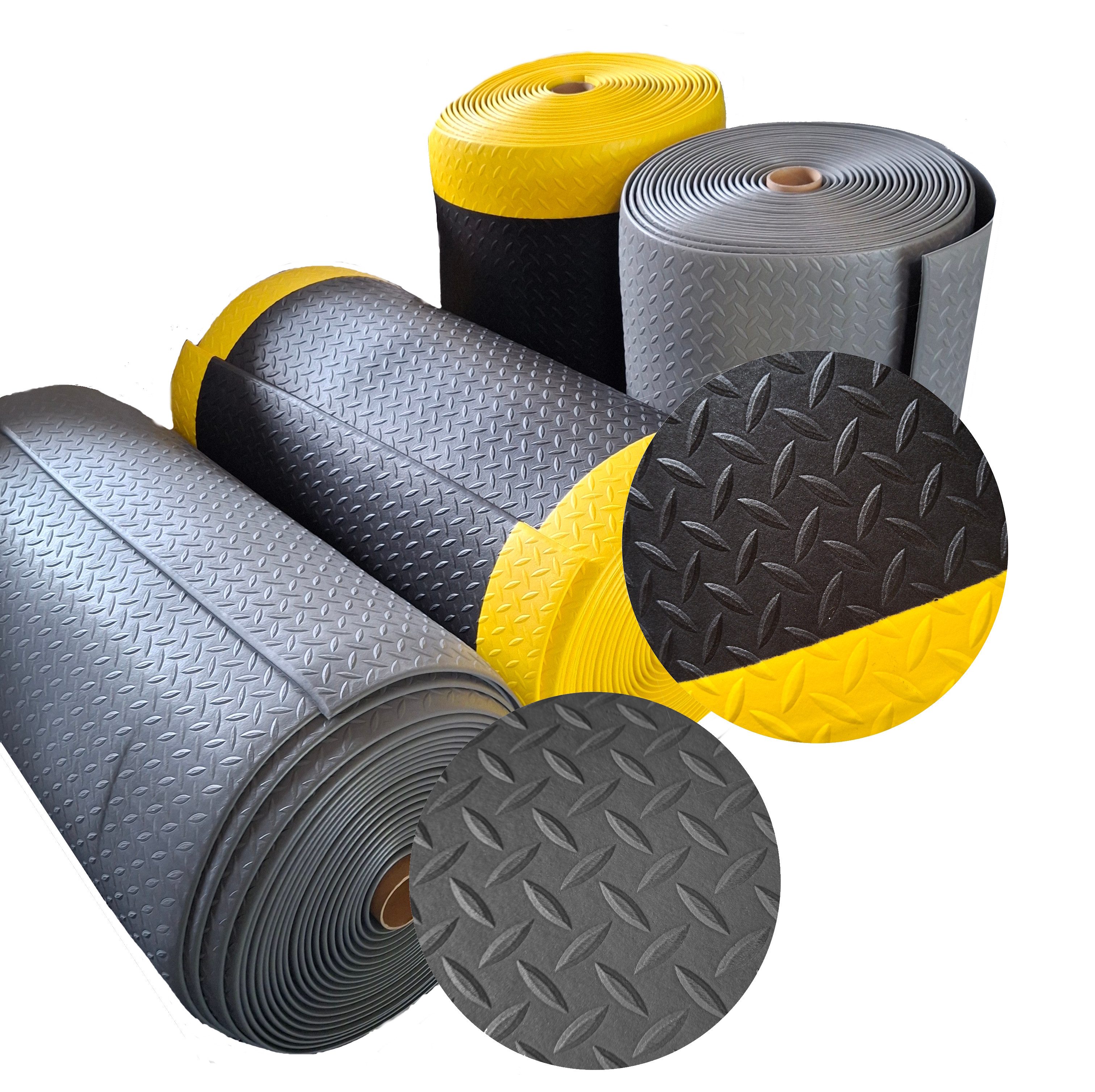 Mertex Sportmatte Anti-Ermüdungsmatte Meterware ergonomisch, rutschfest (1 Stück, Meterware), stoß- und trittschalldämpfend