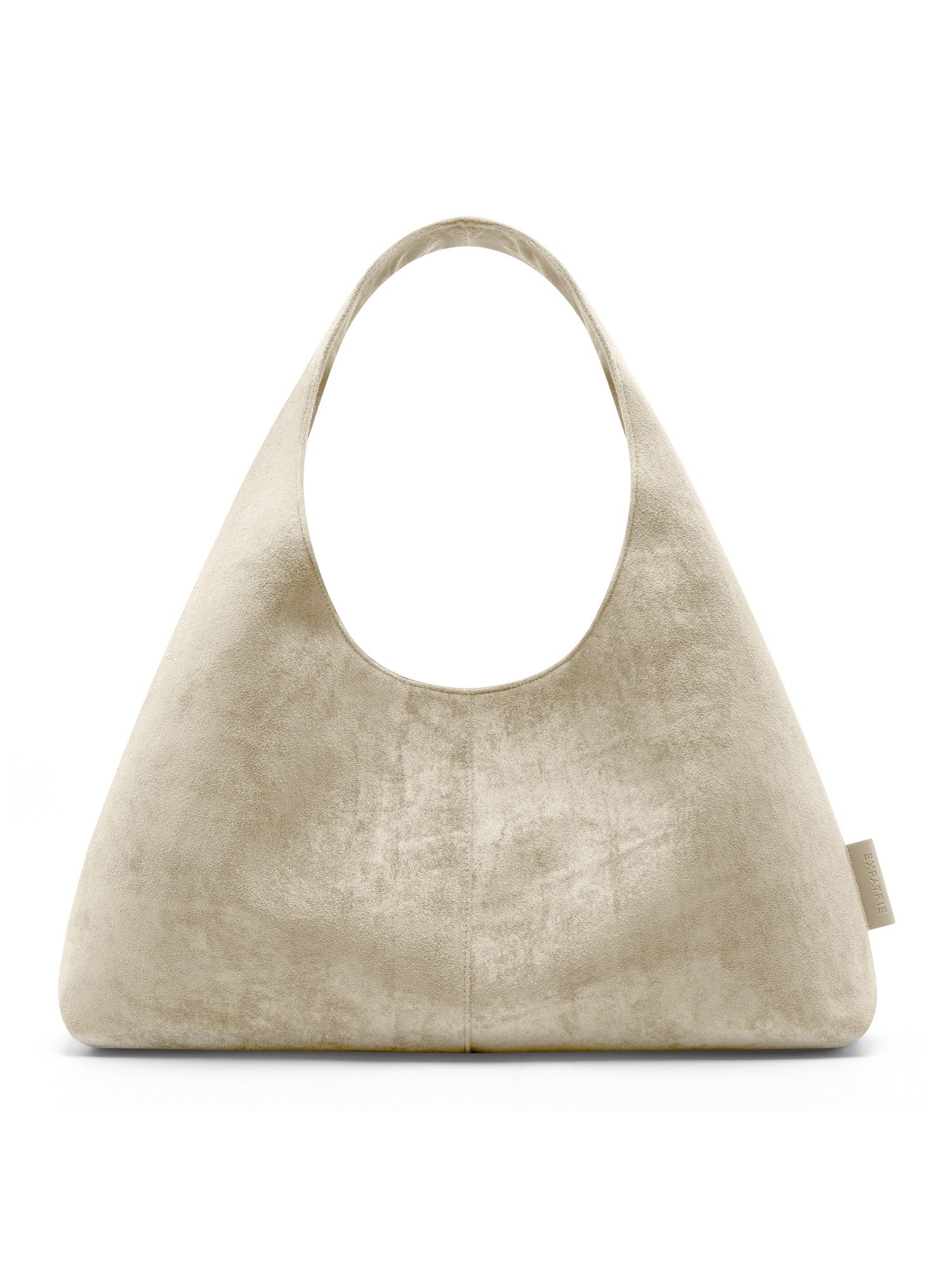 Expatrié Schultertasche Nora Hobo Bag (1-tlg), Slouchy Handtasche in Wildleder-Optik