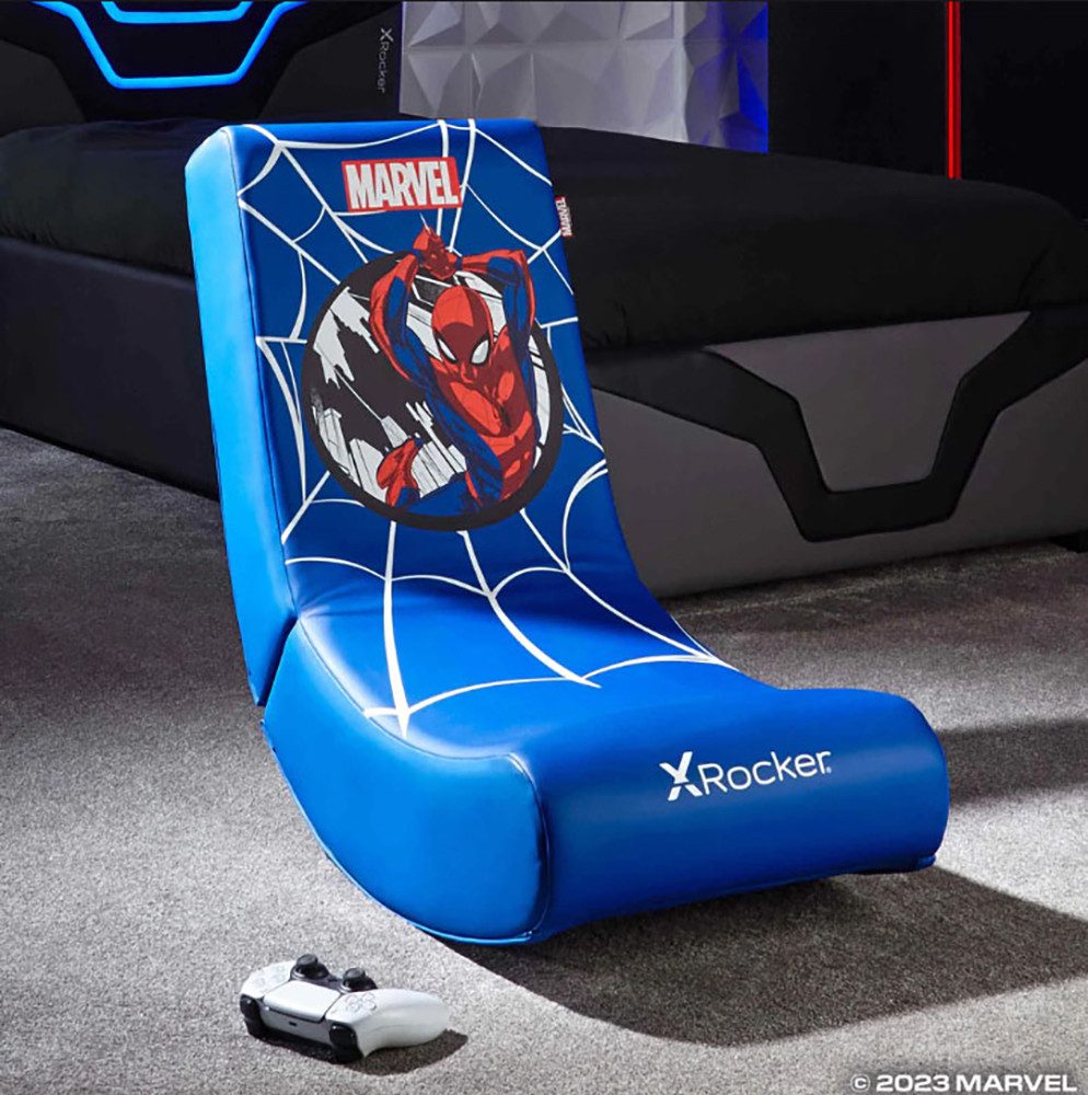 X Rocker Gaming-Stuhl Marvel™ Floor Rocker Gaming Bodensessel - Spider-Man günstig online kaufen