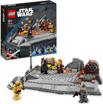 LEGO® Konstruktionsspielsteine Obi-Wan Kenobi™ vs. Darth Vader™ (75334), LEGO® Star Wars, (408 St), Made in Europe