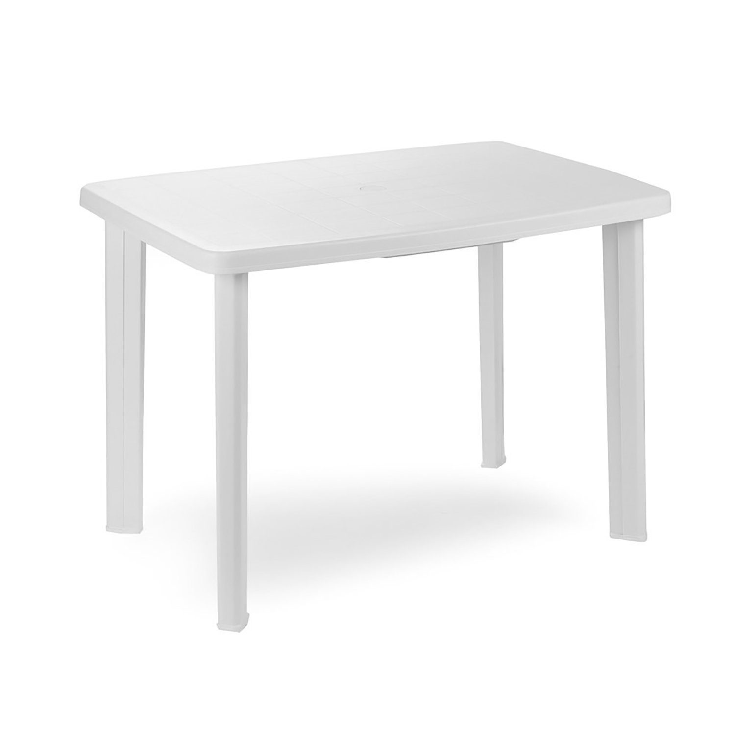 Mojawo Küchentisch Gartentisch Kunststoff Weiß 100x70x72cm günstig online kaufen