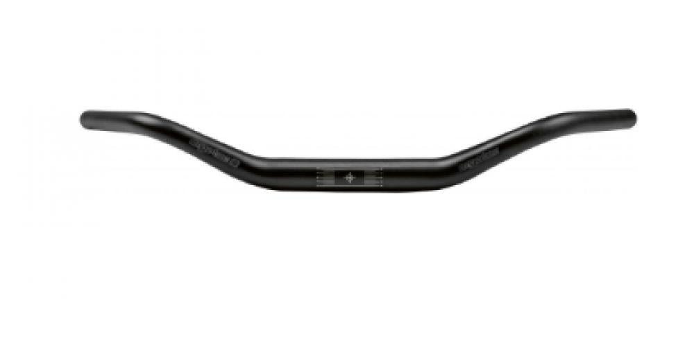 Ergotec Fahrradlenker Ergotec Moon Cruiser Lenker 60° Schwarz - Ergonomischer Lenkerbügel 31