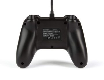 PowerA Kabelgebundener PowerA-Controller für Nintendo Switch - Schwarz Controller (Offiziell lizenziertes Nintendo Produkt)