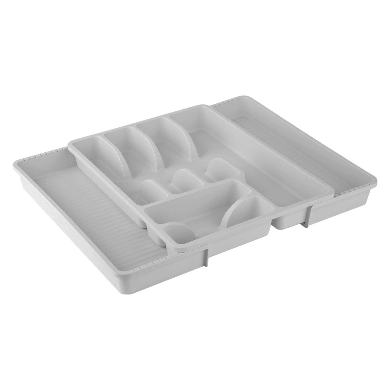 Engelland Besteckkasten Ausziehbarer Besteckeinsatz für Schubladen 30-50 cm günstig online kaufen