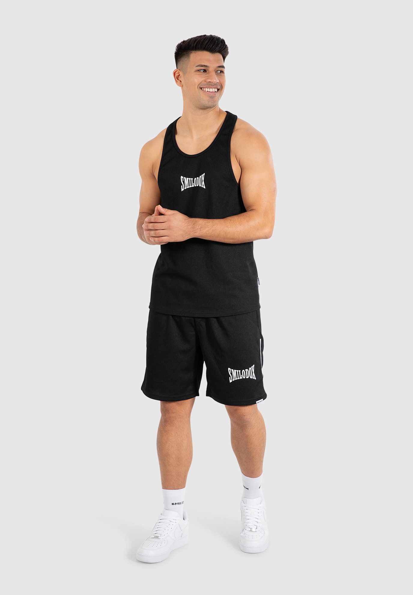 Smilodox Tanktop Classic Ripp, Tank Top mit Rippstruktur, lockeres Racerbac günstig online kaufen