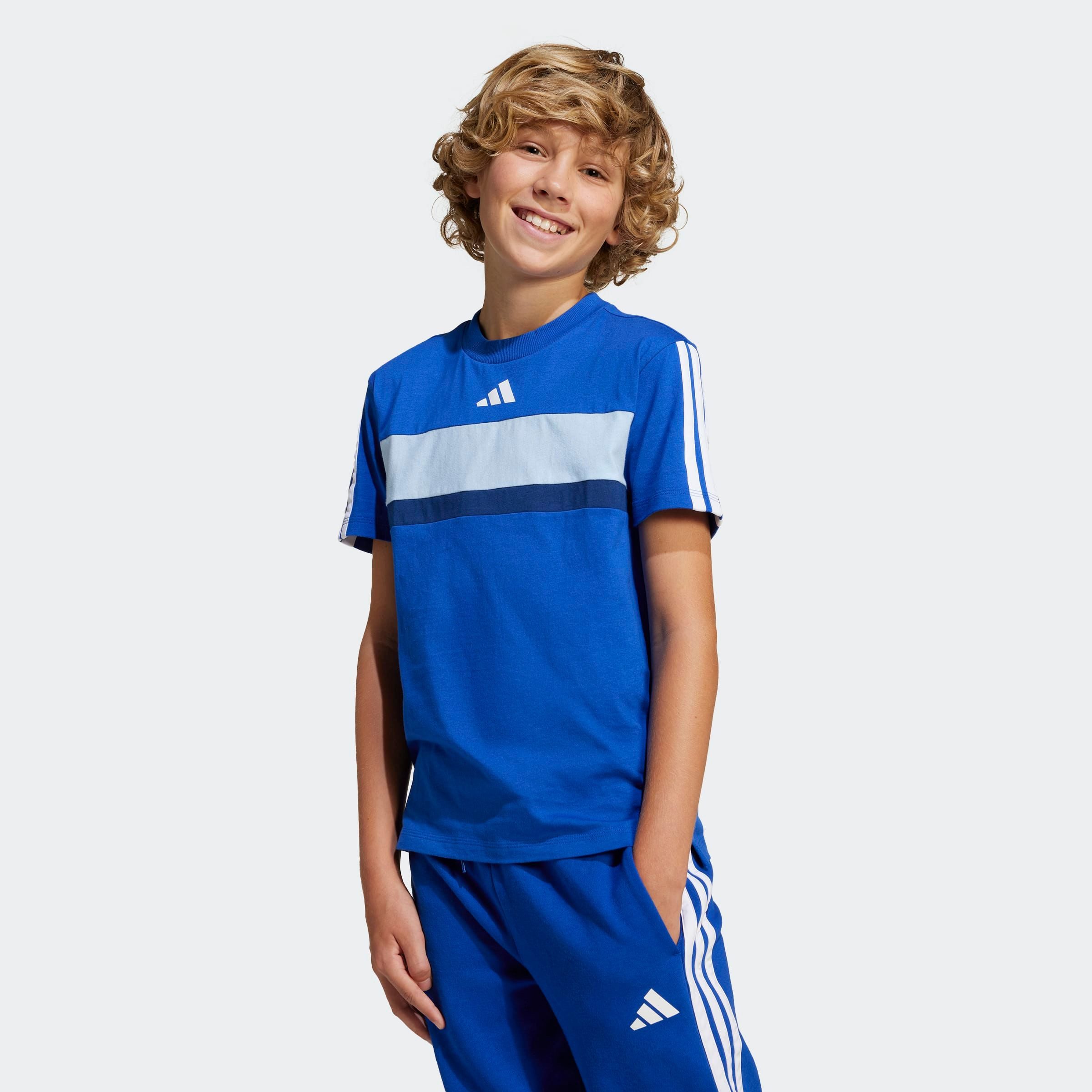 adidas Sportswear T-Shirt SEASONAL ESSENTIALS TIBERIO 3-STREIFEN KIDS