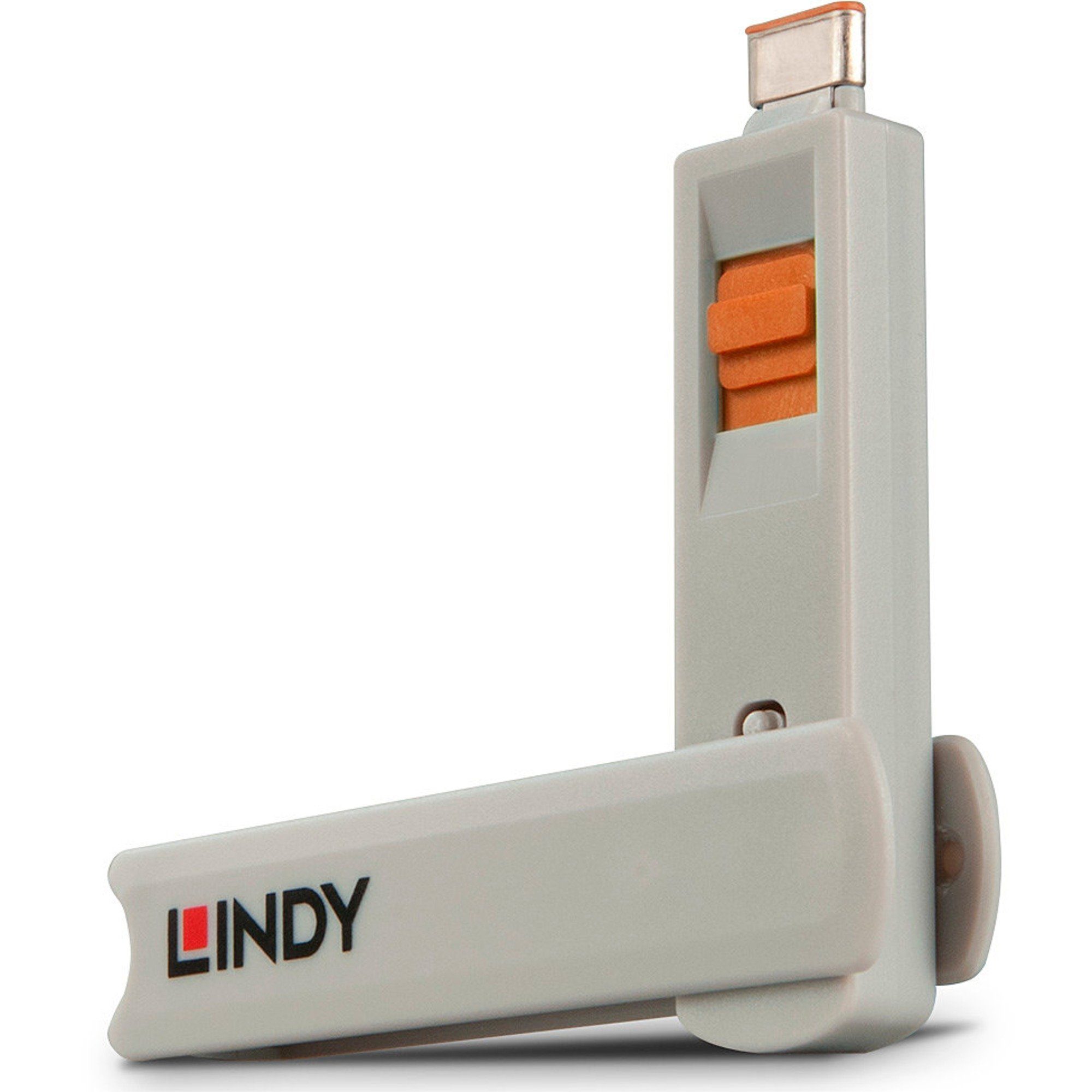 Laptopschloss Lindy USB Typ C Port Schloss, Sicherheit