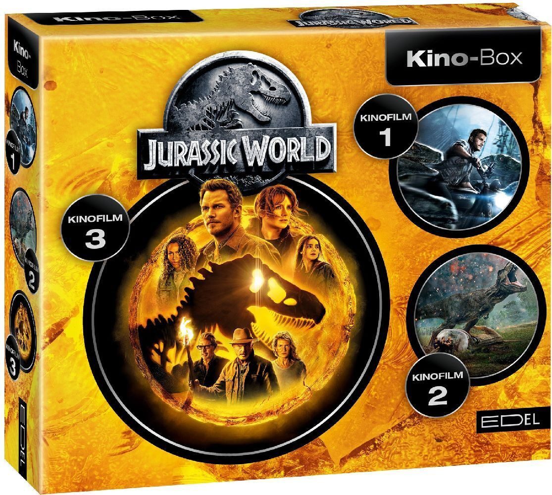Hörspiel Jurassic World - Kino-Box: Die Original-Hörspiele zu den Kinofilmen...