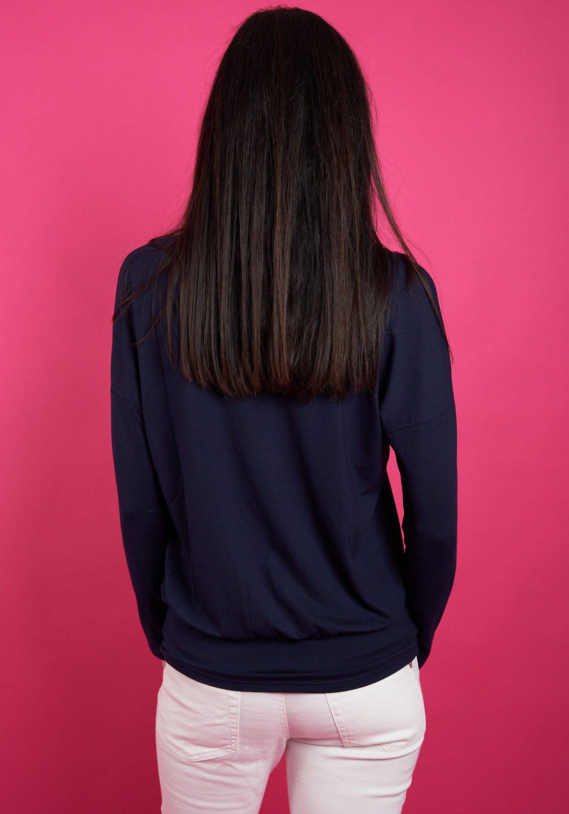 Seidel Moden Langarmshirt mit breitem, elastischen Bund - MADE IN GERMANY günstig online kaufen