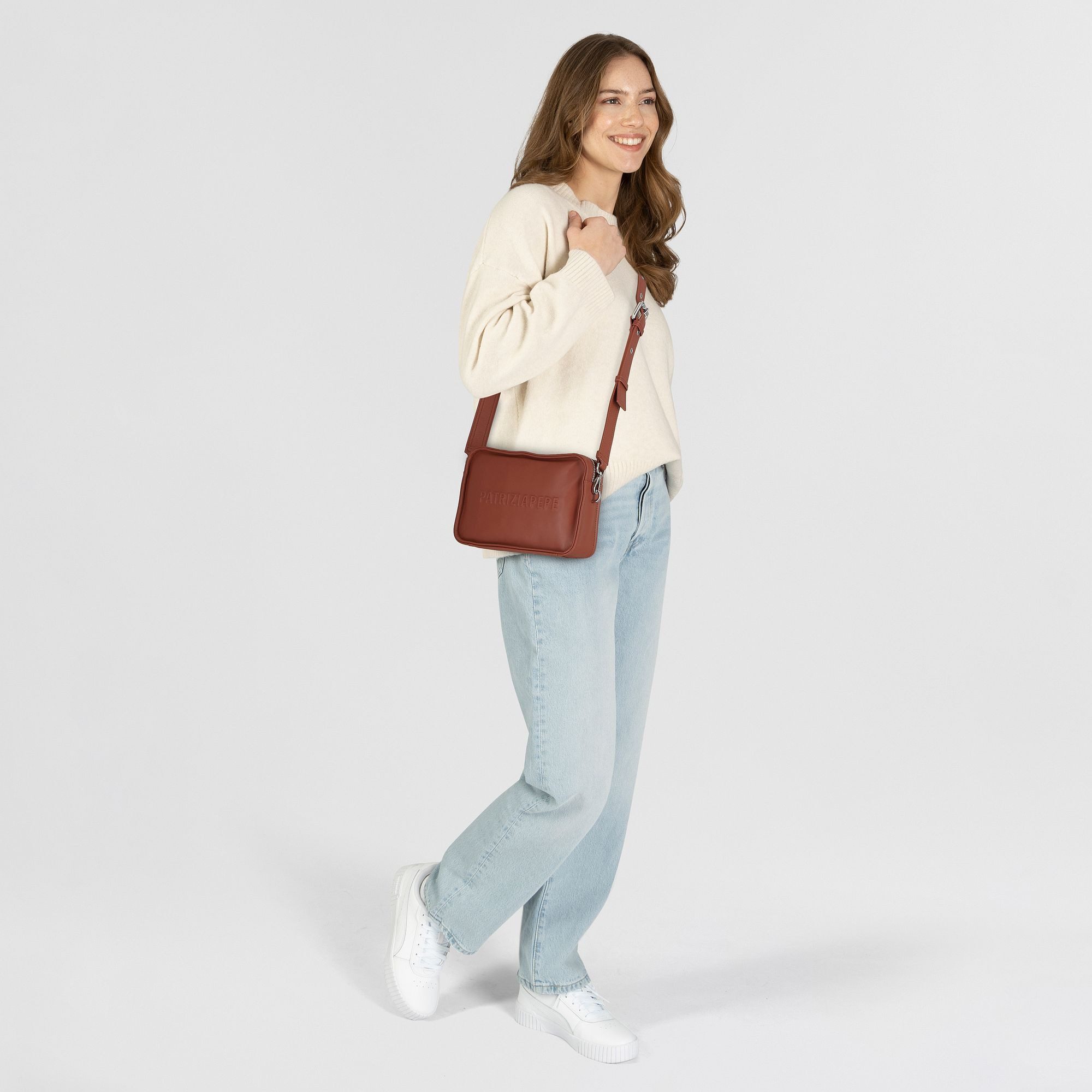 Patrizia Pepe Umhängetasche (Im)Perfection, Leder