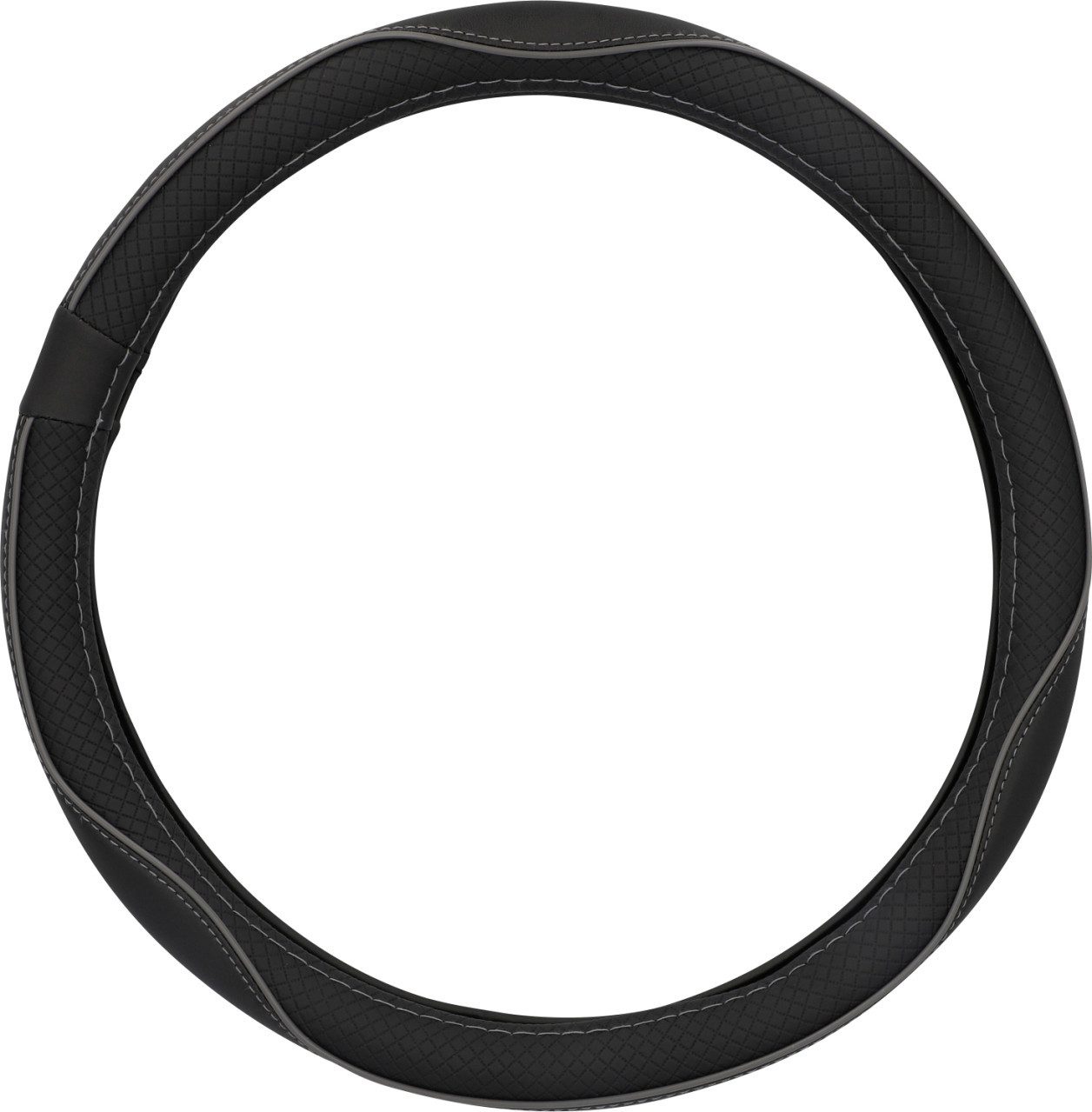 Cartrend Lenkradbezug Cartrend Lenkradhülle Performance grau