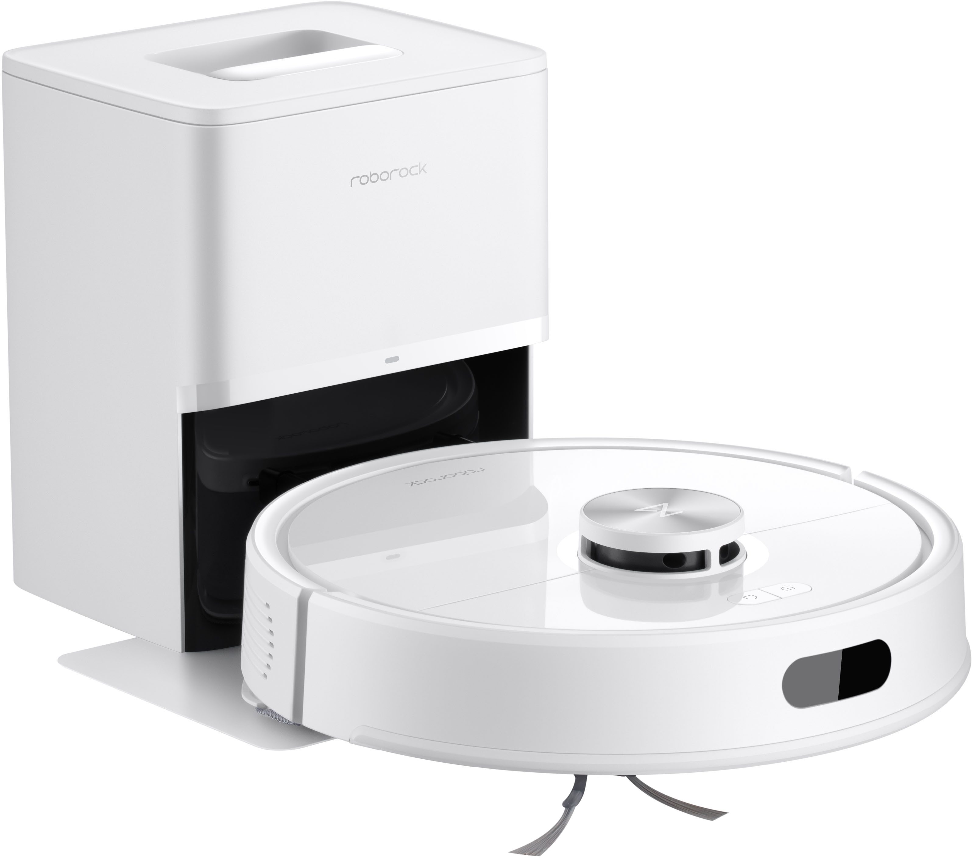 Roborock Saugroboter Roborock Q7TF+ mit Wischfunktion, Funktionen wie Sprachsteuerung, 40 W, beutellos, Echtzeit-Kartendarstellung wird die Reinigung smart und individuell.