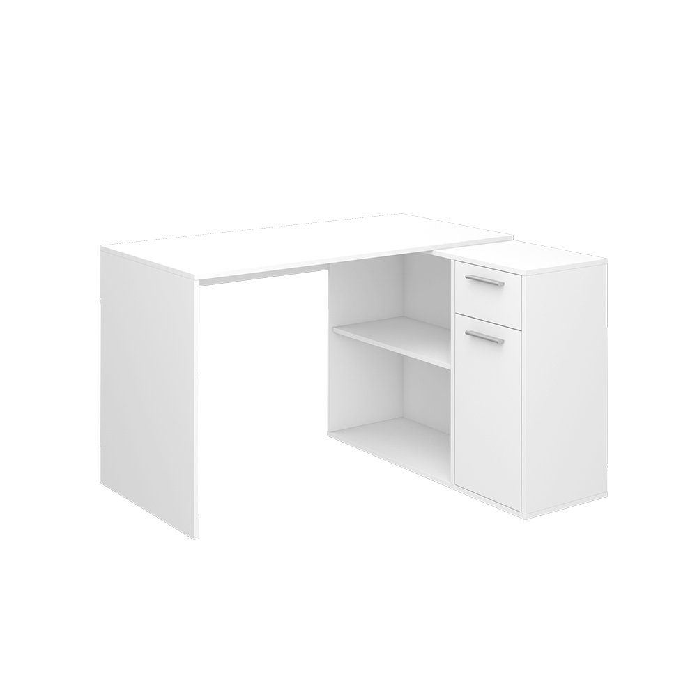 Vicco Eckschreibtisch Robin, Weiß, 120 x günstig online kaufen