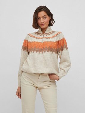 Vila Strickpullover Damen Strickpullover (1-tlg)