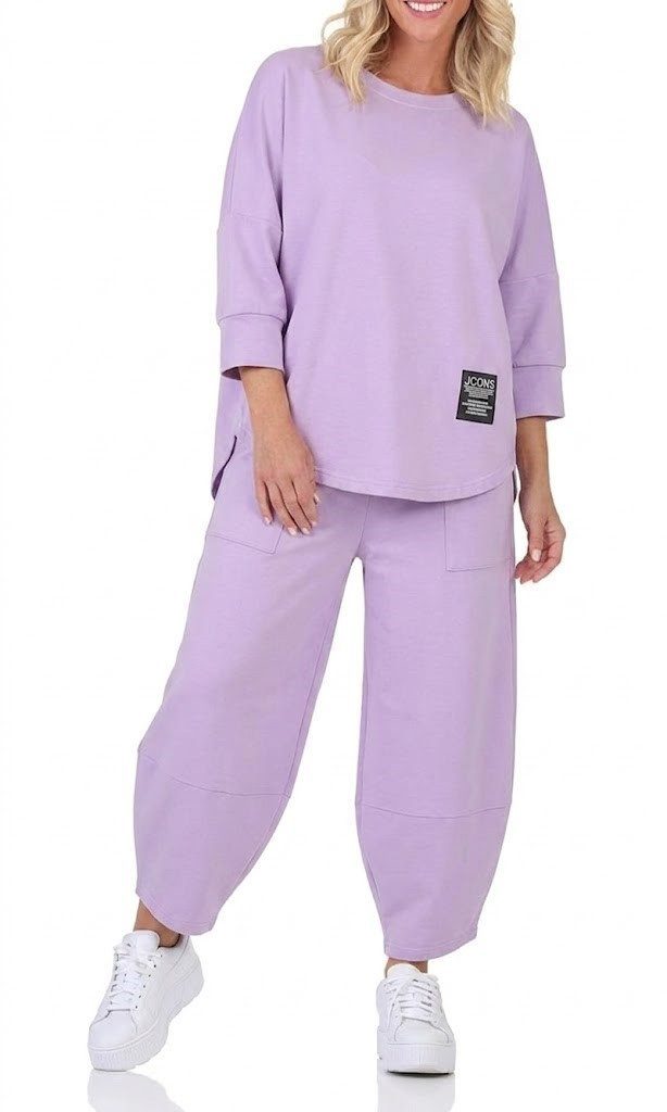 simaranda Jogginganzug Damen Jogginganzug 6171 36-42 Flieder