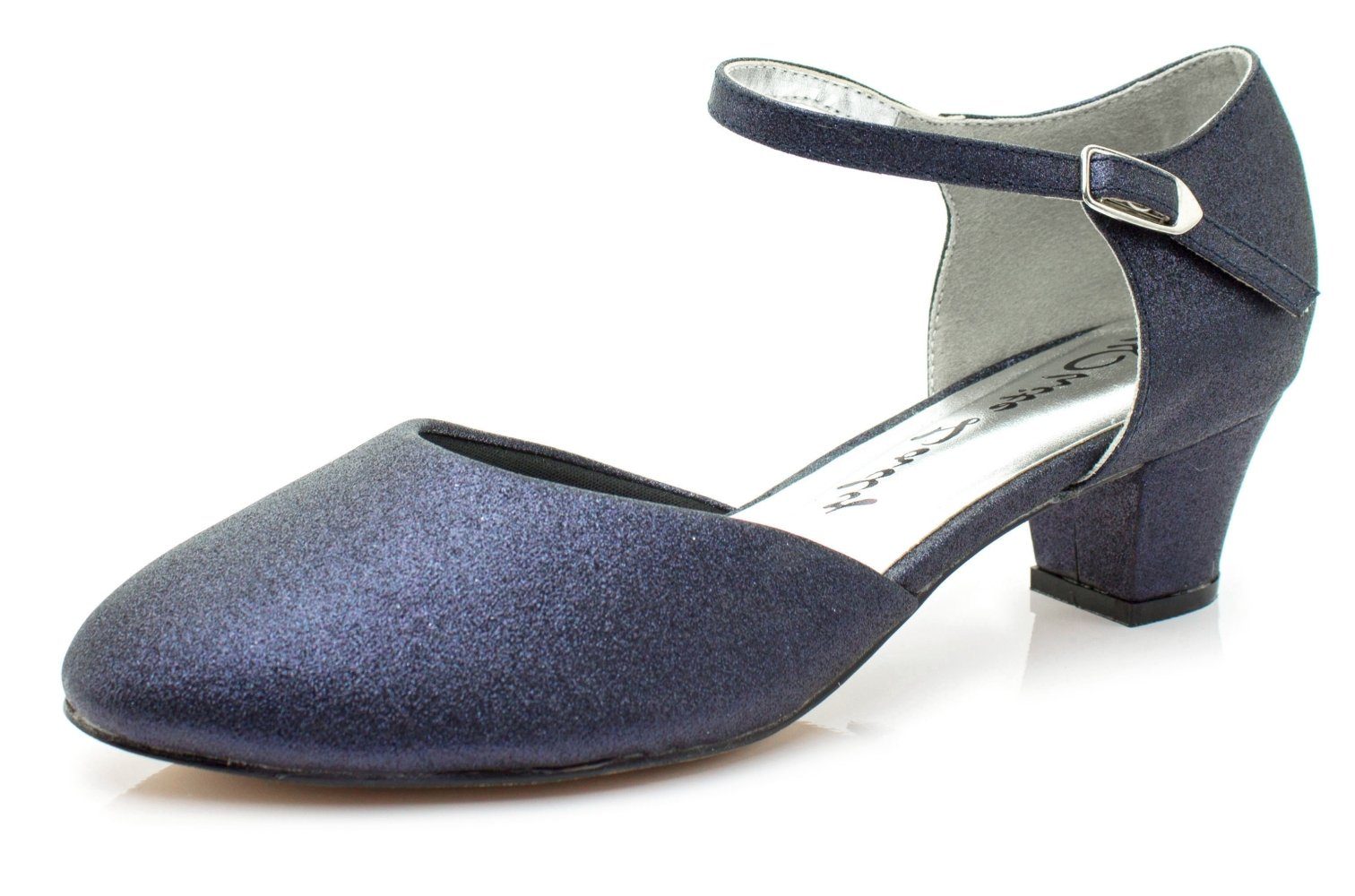 White Lady 850 weite Glitterpumps Slingpumps