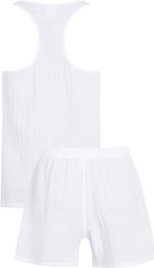 Calvin Klein Underwear Pyjama SLEEVELESS SHORT SET (Set, 2 tlg) mit Markenlabel auf Bund