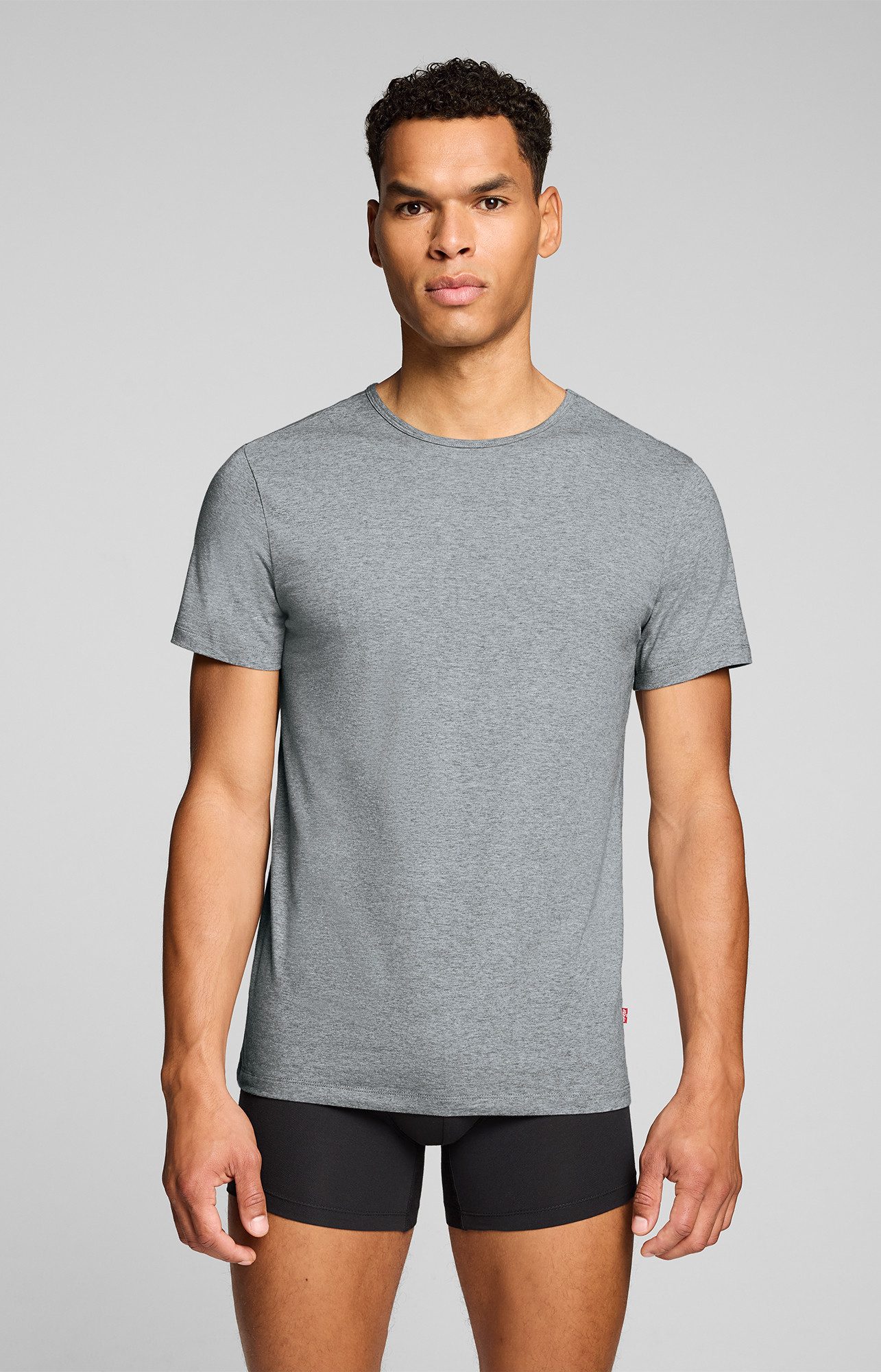 Levi's® T-Shirt LEVIS MEN SOLID CREW (2er Pack) mit Rundhalsausschnitt