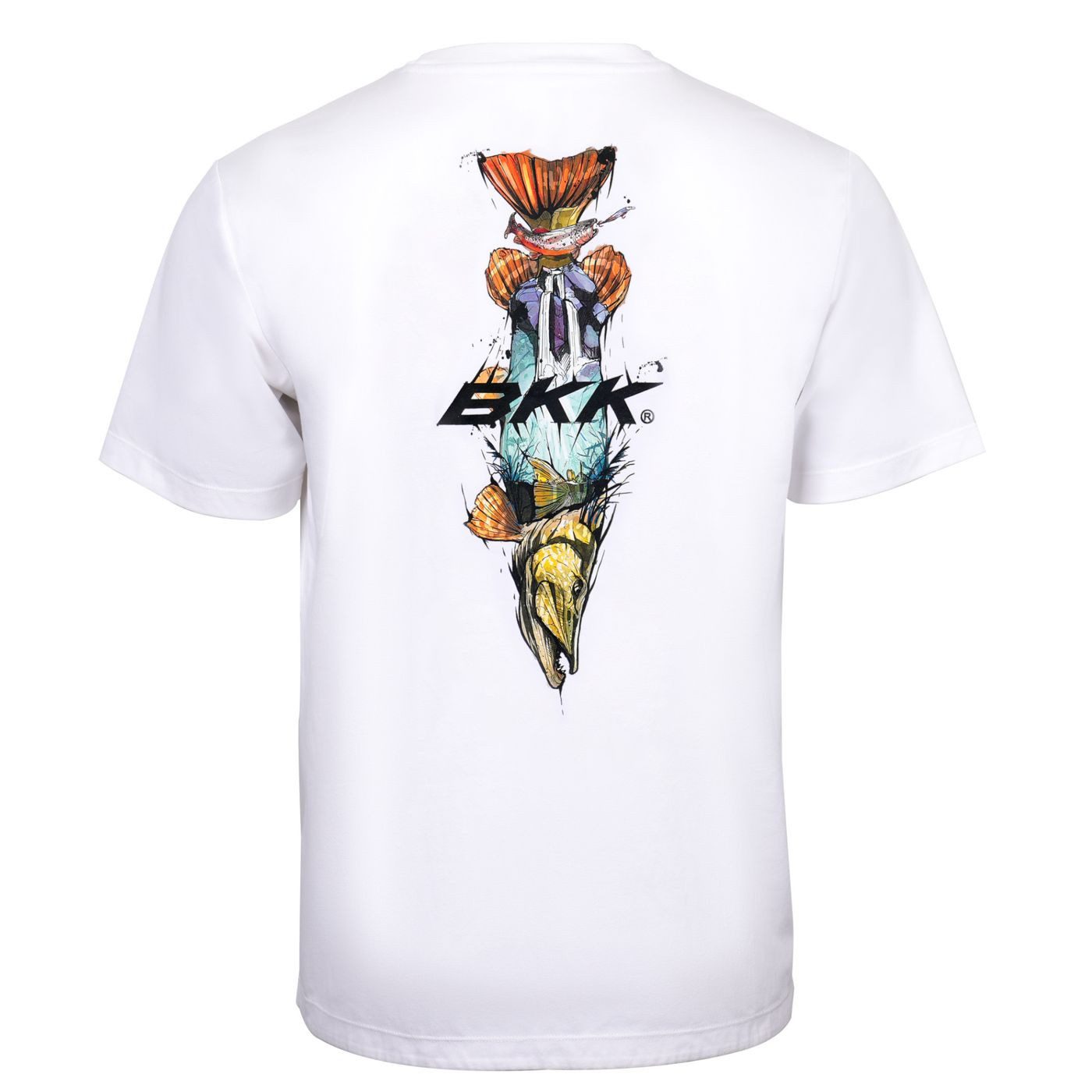 BKK T-Shirt BKK SHORT SLEEVE CASUAL SHIRT - BRAND VALUES PIKE - WHITE - T-Shirt