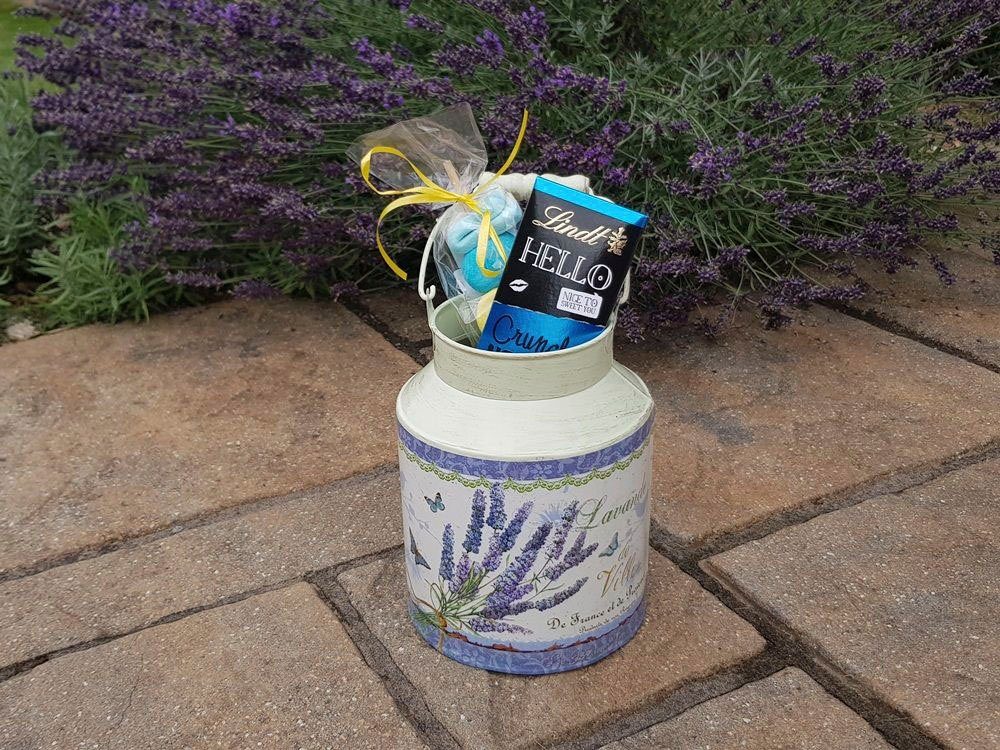 Ambiente Haus Dekovase Lavendel - Milchkanne (1 St)