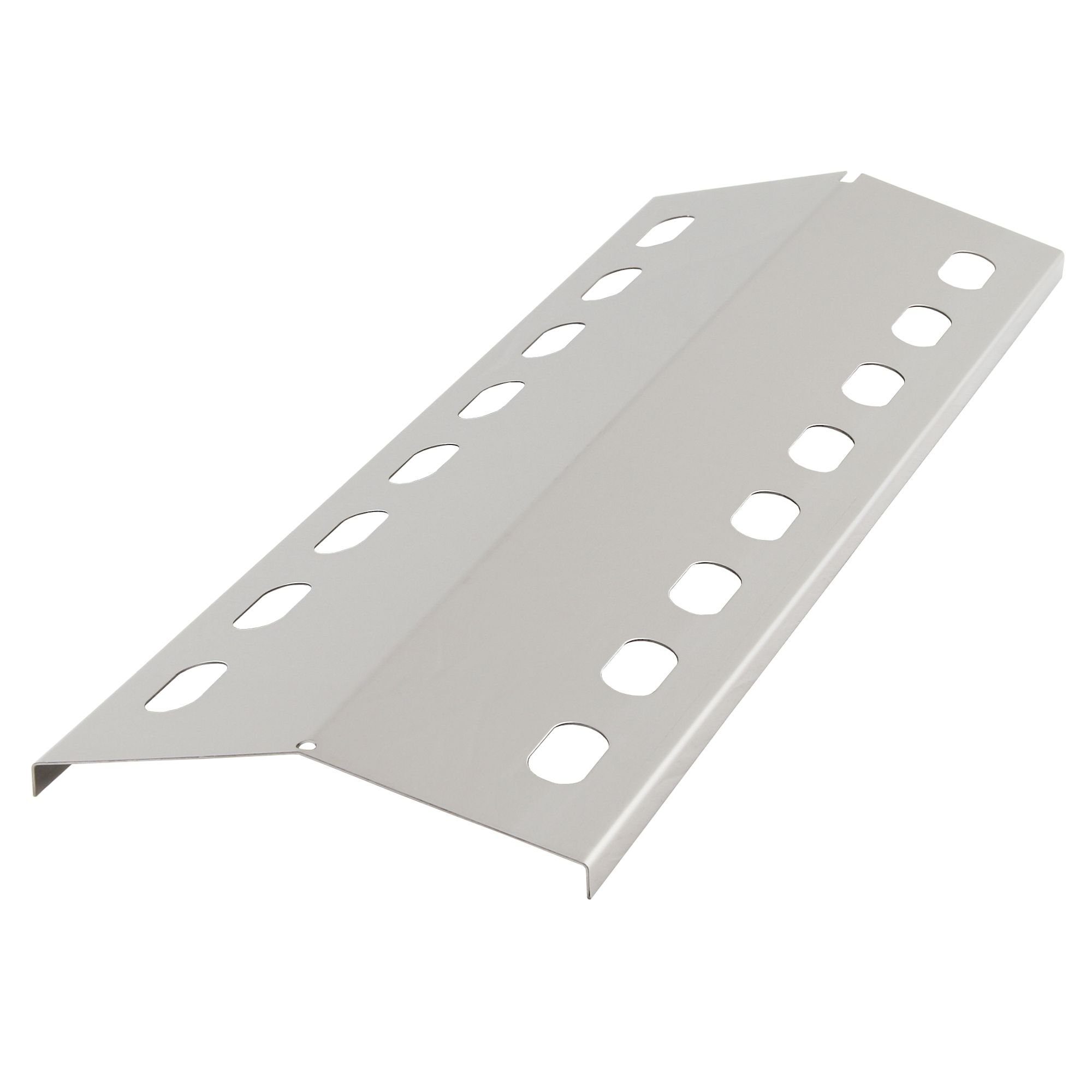 BBQ-Toro Grillrost Edelstahl Flammenverteiler Gasgrill, 39 x 12,5cm, Brennerabdeckung