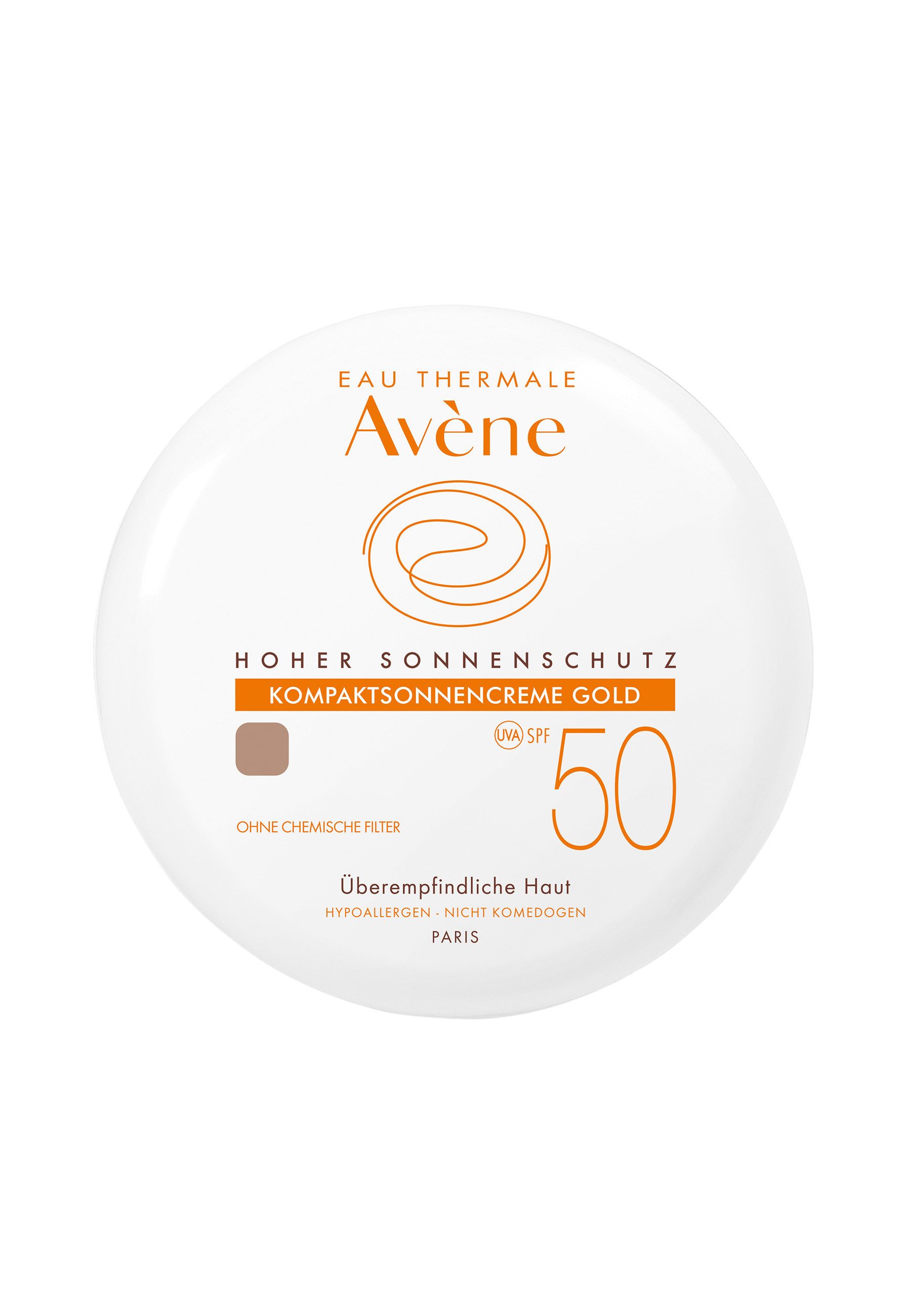 Avene Gesichtspflege Kompaktsonnencreme Gold SPF 50