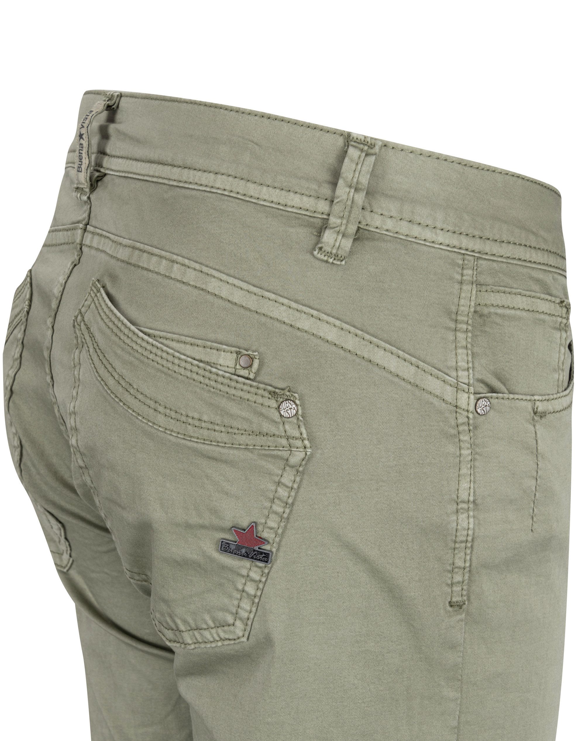 Buena Vista Stretch-Jeans BUENA VISTA MALIBU SHORT aloe 888 B5025 4003.7143 - Stretch Twill