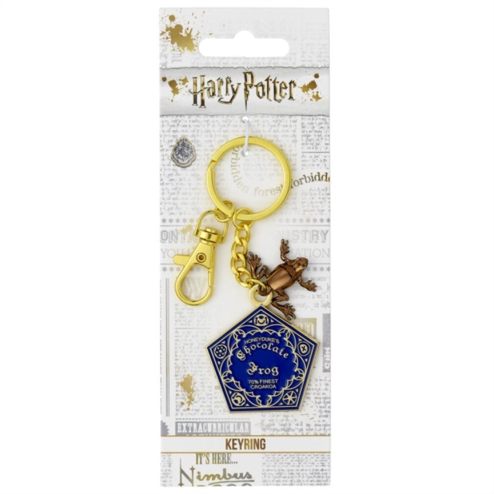 Schlüsselanhänger Harry Potter Schlüsselanhänger Schokofrosch (vergoldet)