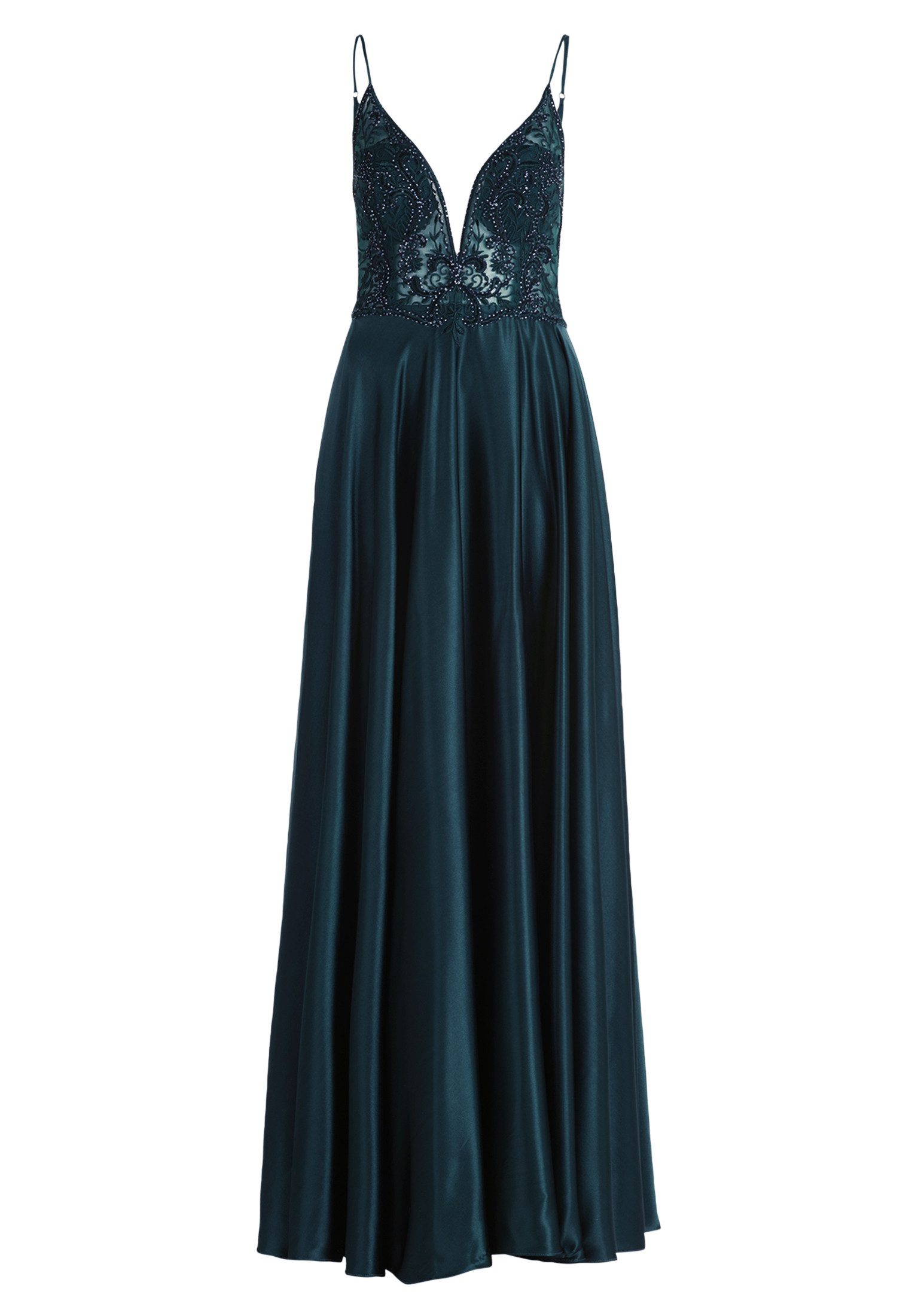 Vera Mont Abendkleid Damen Abendkleid mit Placement Effektgarn günstig online kaufen