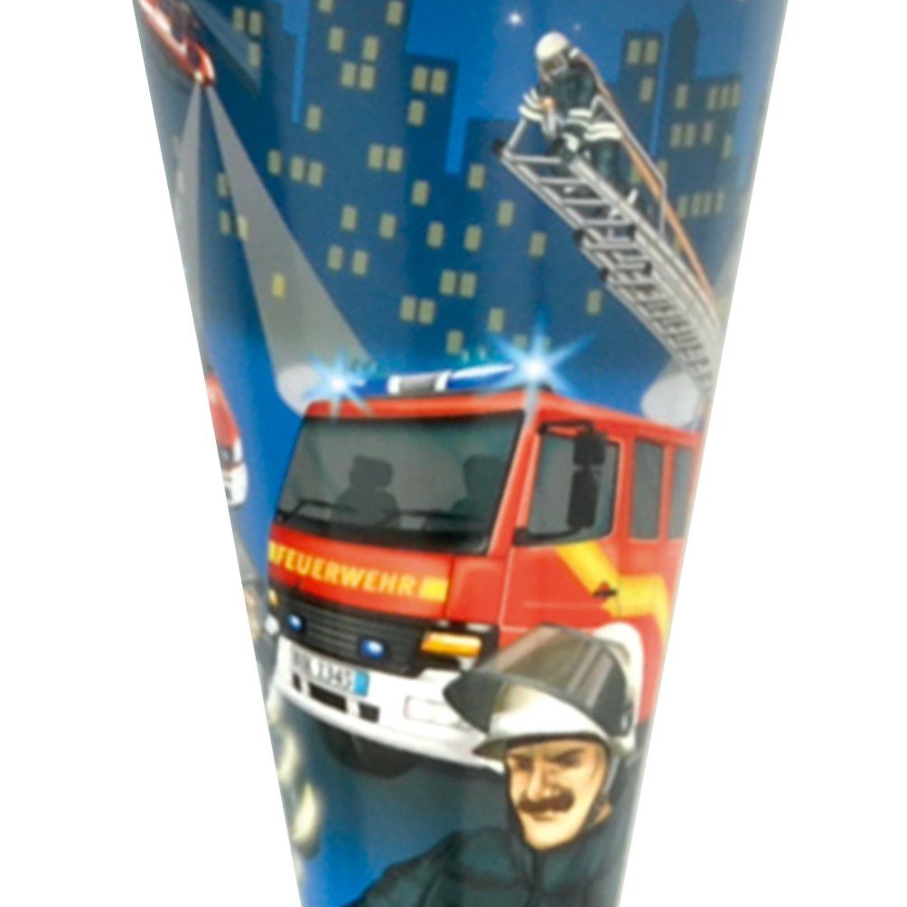 Goldbuch Schultüte Geschwister Schultüte 35cm Feuerwehr verstärkt Lac