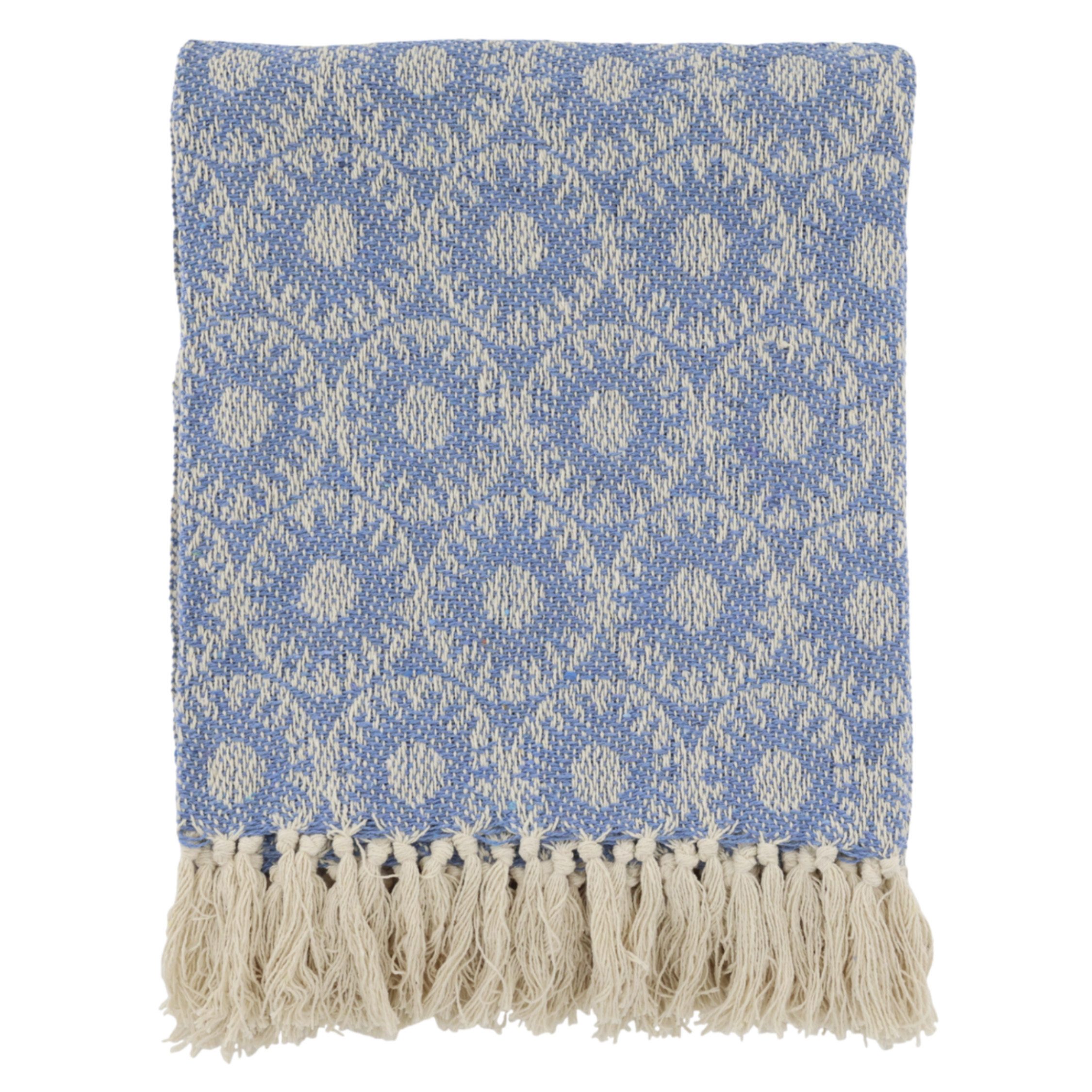 Plaid Chic Antique Aix Plaid Ocean, Chic Antique