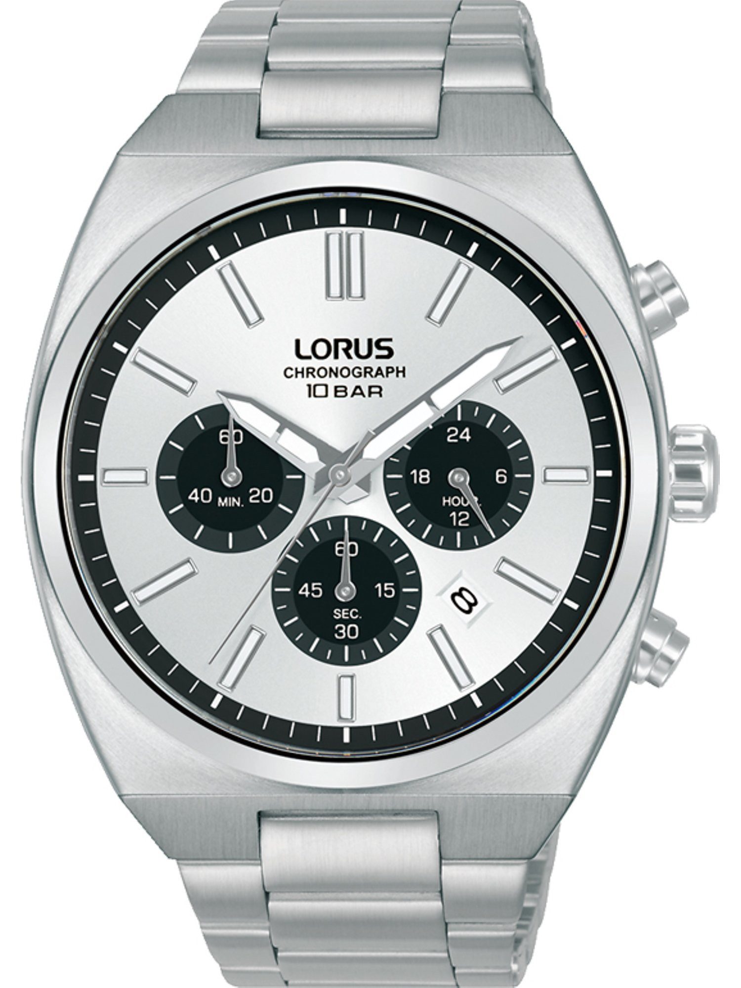 LORUS Chronograph Lorus Herren-Uhren Analog Quarz, Sportuhr