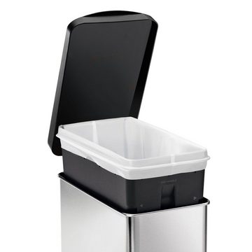 simplehuman Mülleimer Schmaler Treteimer 10 Liter