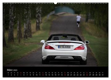 CALVENDO Wandkalender Mercedes-Benz SL 63 AMG (Premium, hochwertiger DIN A2 Wandkalender 2023, Kunstdruck in Hochglanz)