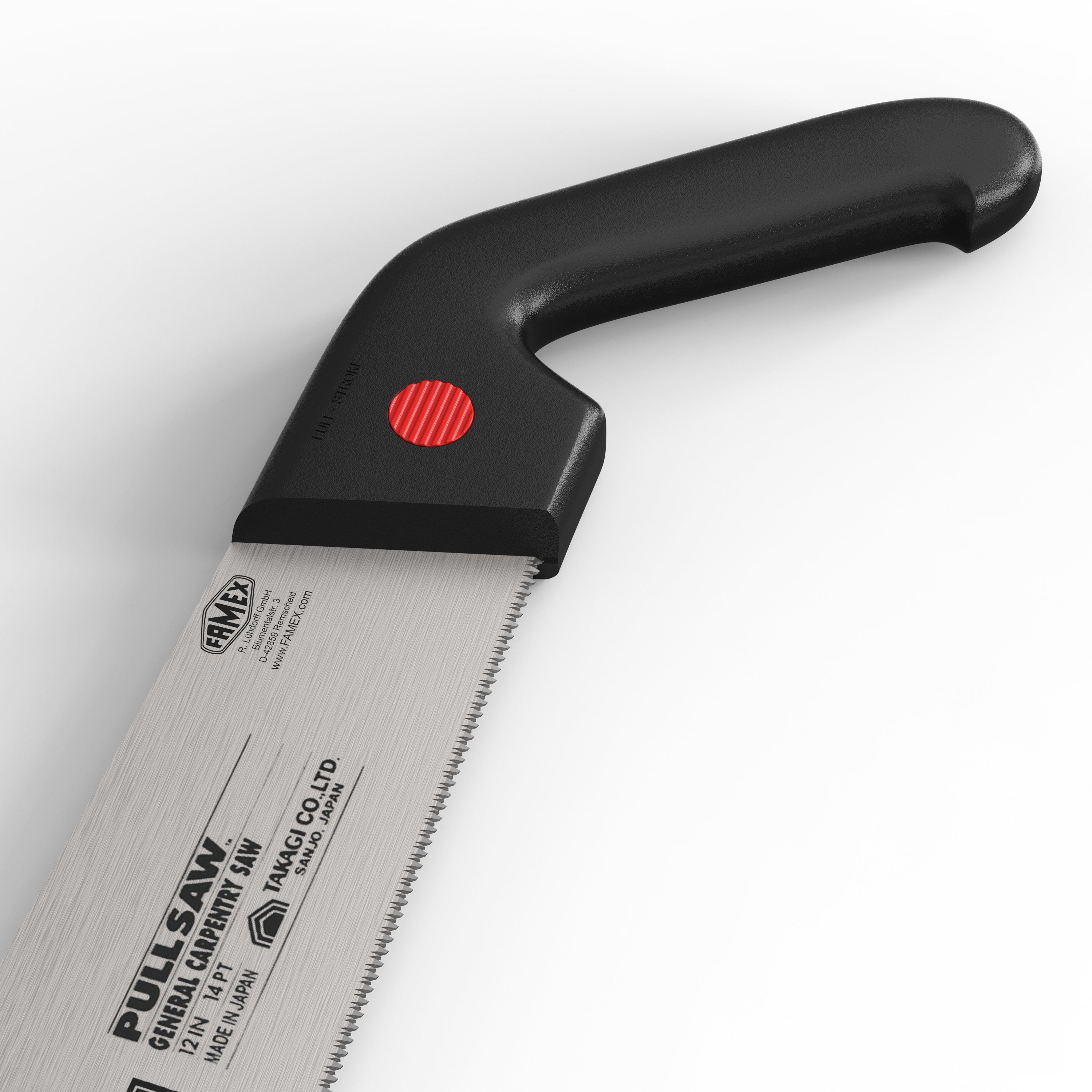 FAMEX Japansäge 5505 Handsäge 300mm, 14 TPI (Zugsäge), Made in Japan, Holzsäge, PROFESSIONAL – Bild 5 von 5