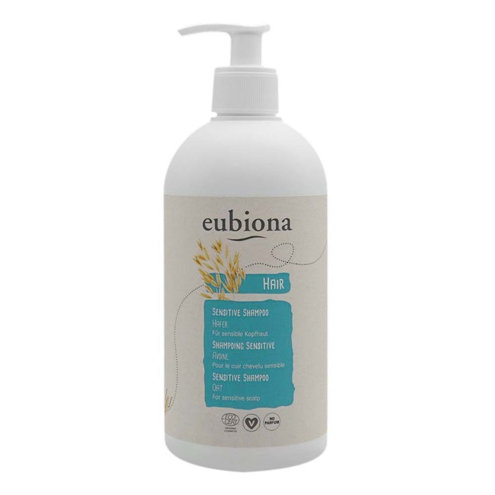 eubiona Haarshampoo Sensitive Shampoo - Hafer 500ml
