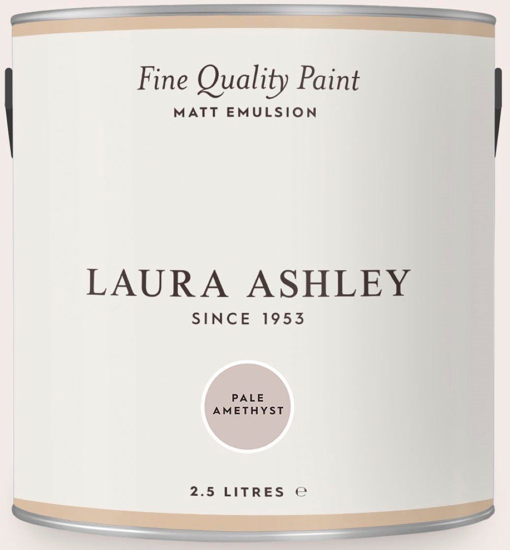 shades, Quality LAURA L Wandfarbe EMULSION Amethyst Paint ASHLEY 2,5 Fine red matt, MATT Pale