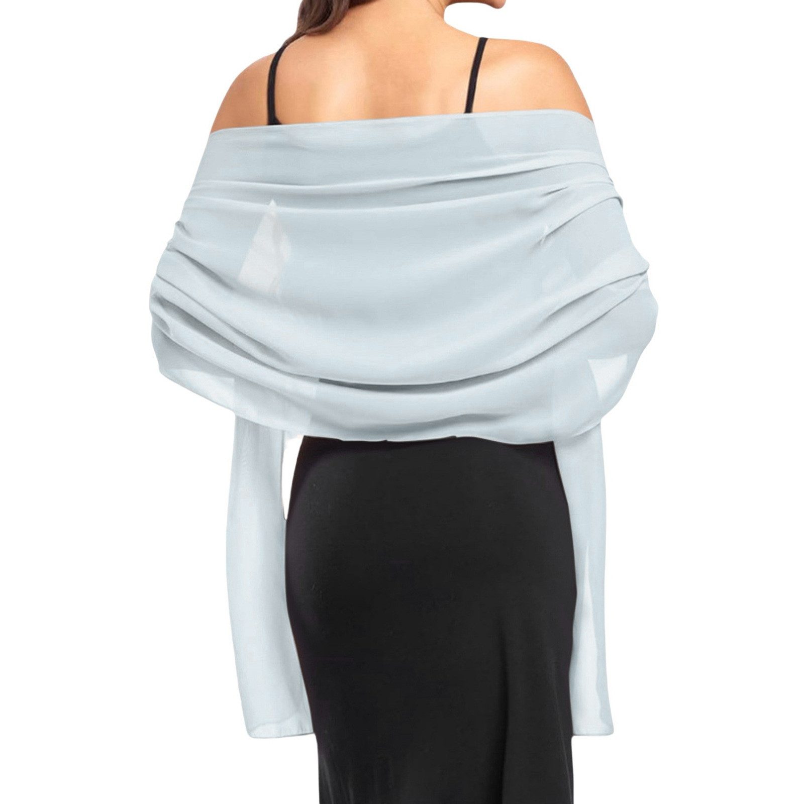 Cachito Modeschal Eleganter Damen Schal – Weiche Stola, (1-St), für Abendkleider, Hochzeiten & festliche Anlässe