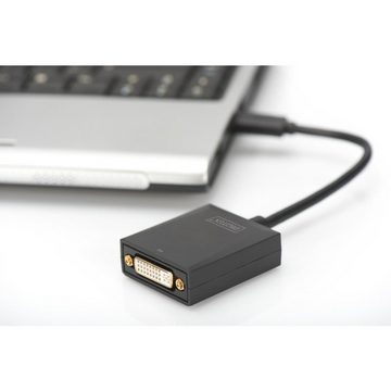 Digitus USB 3.2 Gen 1 Adapter, USB-A Stecker > DVI Buchse Adapter