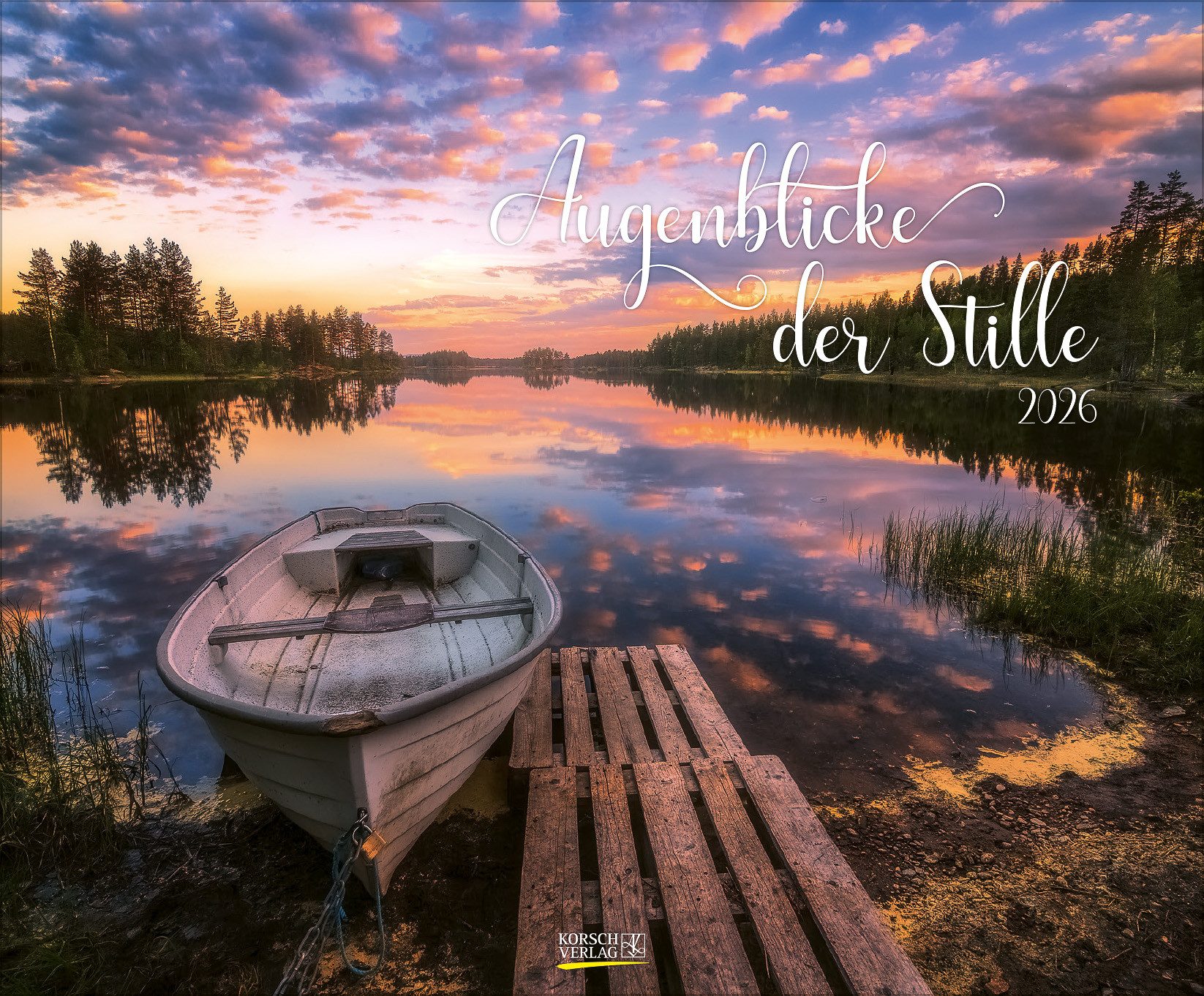 Korsch Verlag Landschaftskalender Korsch Календари Augenblicke der Stille 2026